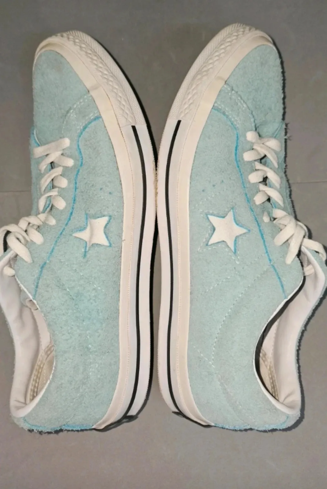 Converse  Zapatillas One Star Azul Celeste Buen Estado Talla 41.5 2