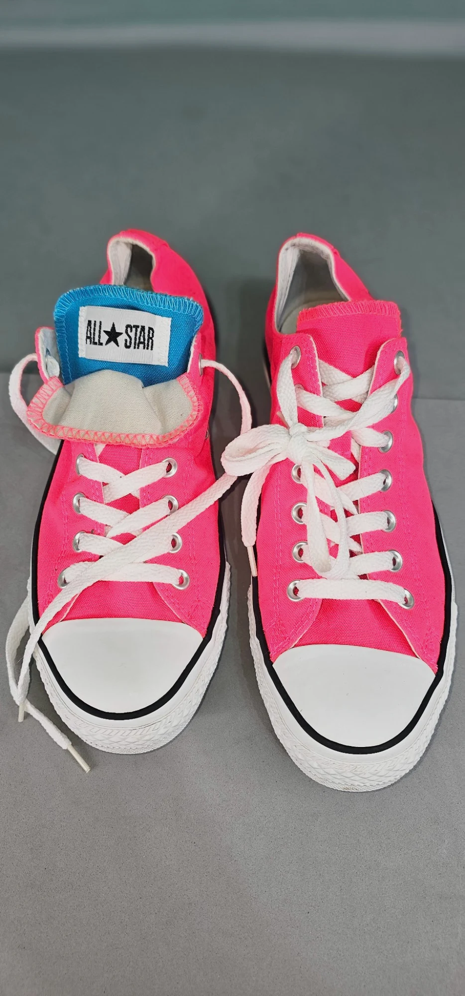 Zapatillas Converse All Star rosa neón