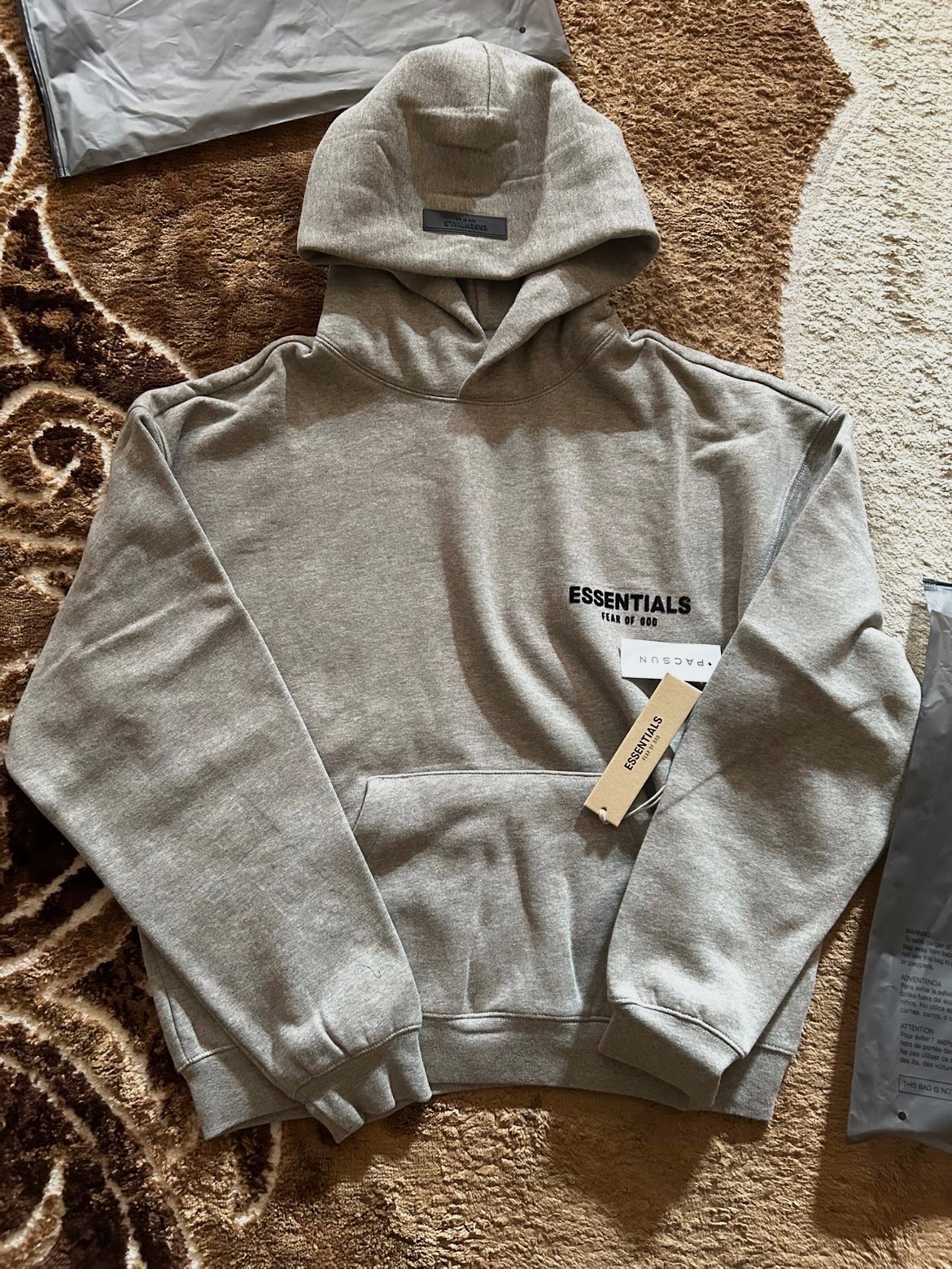 🤍 Ensemble Essentials Fear of God gris foncé – Taille L – Essentials fear of god – taille L 5