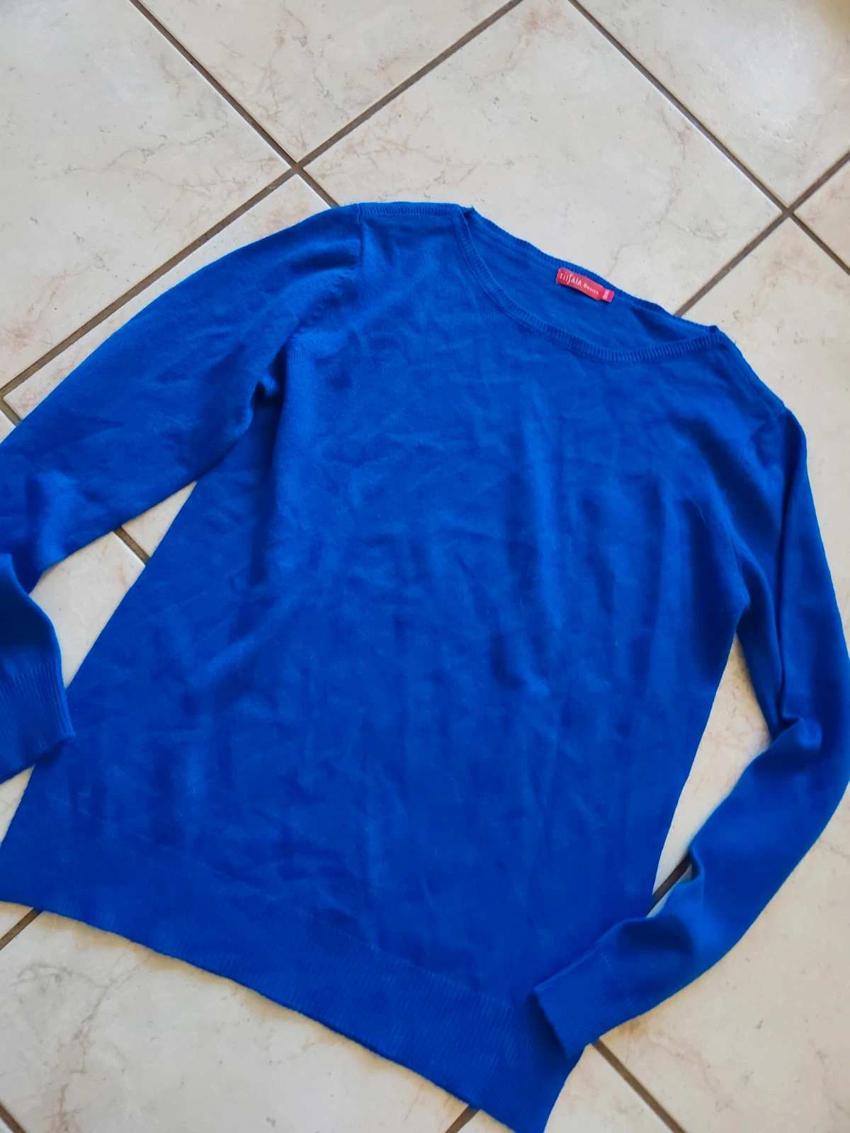 Pull bleu – Tissaia – taille M / 38 / 10 3