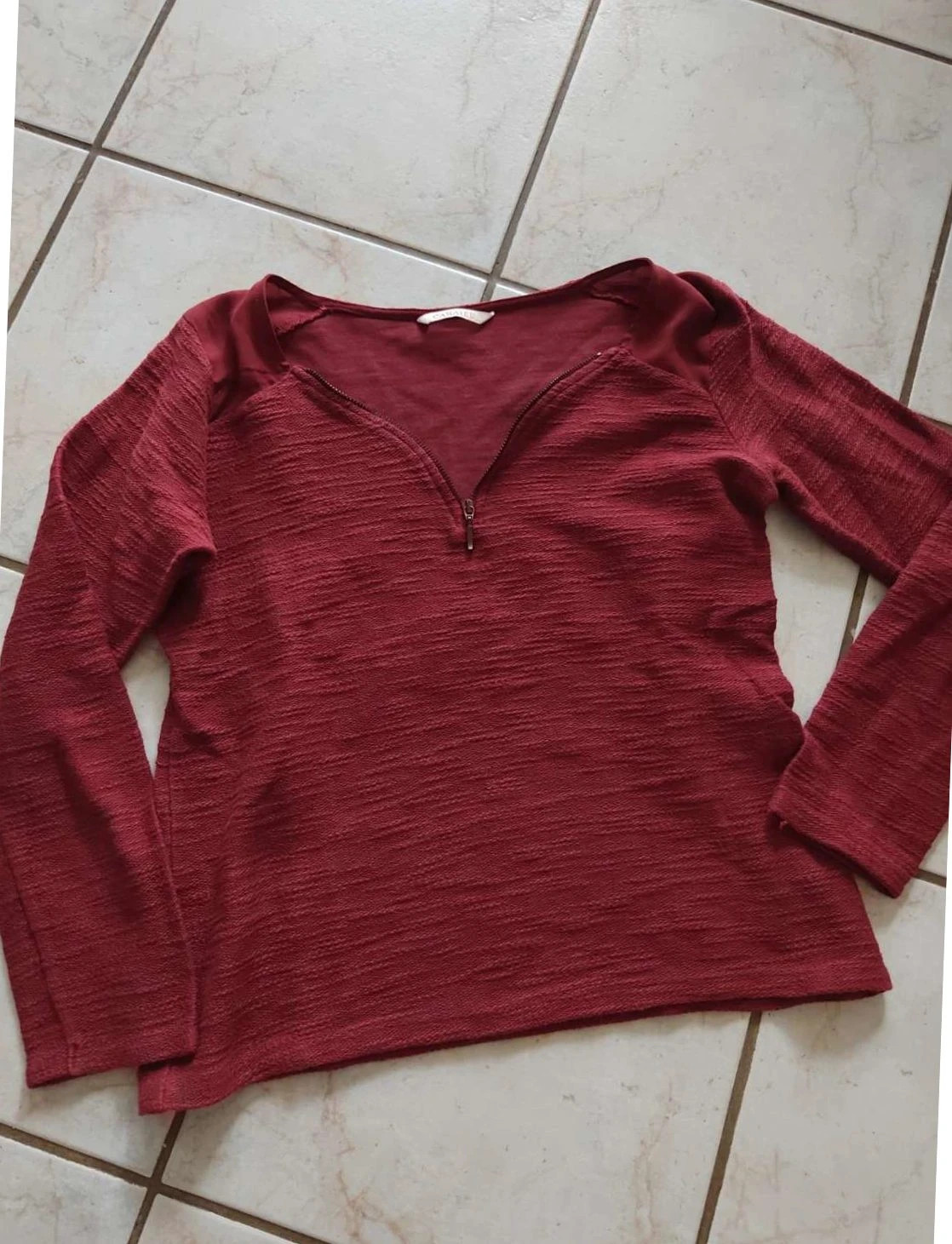 Pull camaïeu