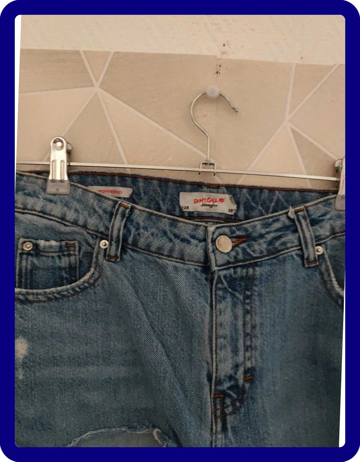 Pantalon troué – Jennifer – taille M / 38 / 10 3