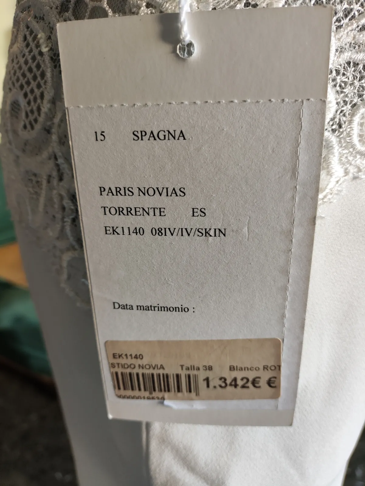 Vestido de Novia Eddy K Talla 38 6