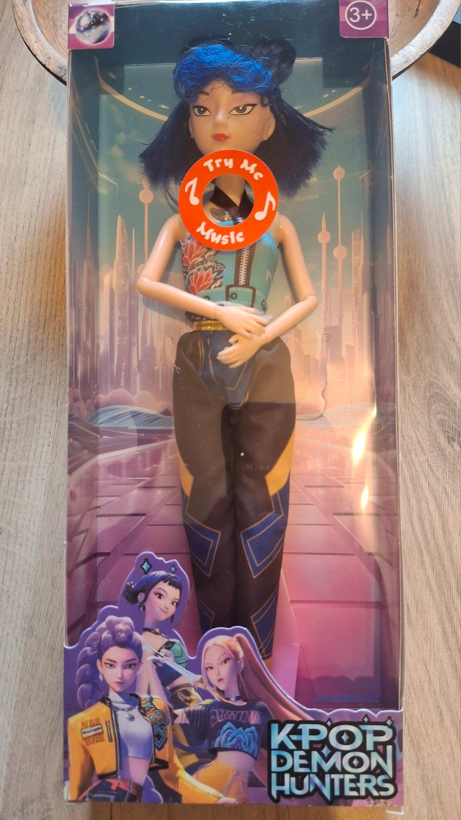 Figurine Demon Hunter musicale – K-Pop Demon Hunters – taille Prématuré, jusqu'à 44cm 2
