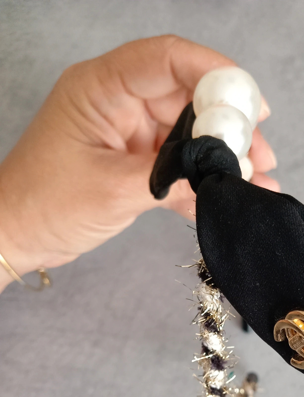 Serre tête perles et nœud chic et tendance – Tendance Fashion 3