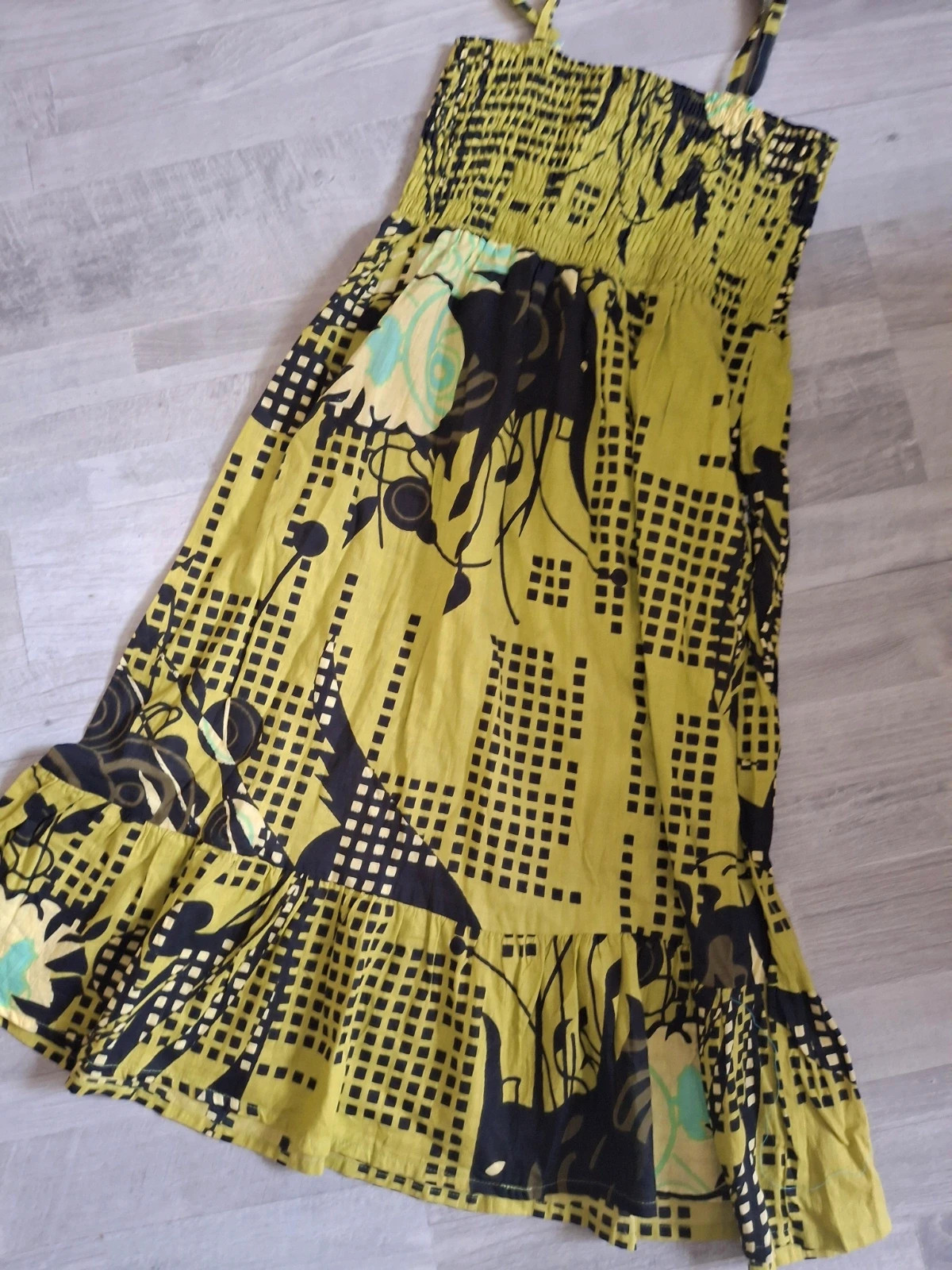 Robe fines brides en coton fantaisie – Aller Simplement – taille M / 38 / 10 2