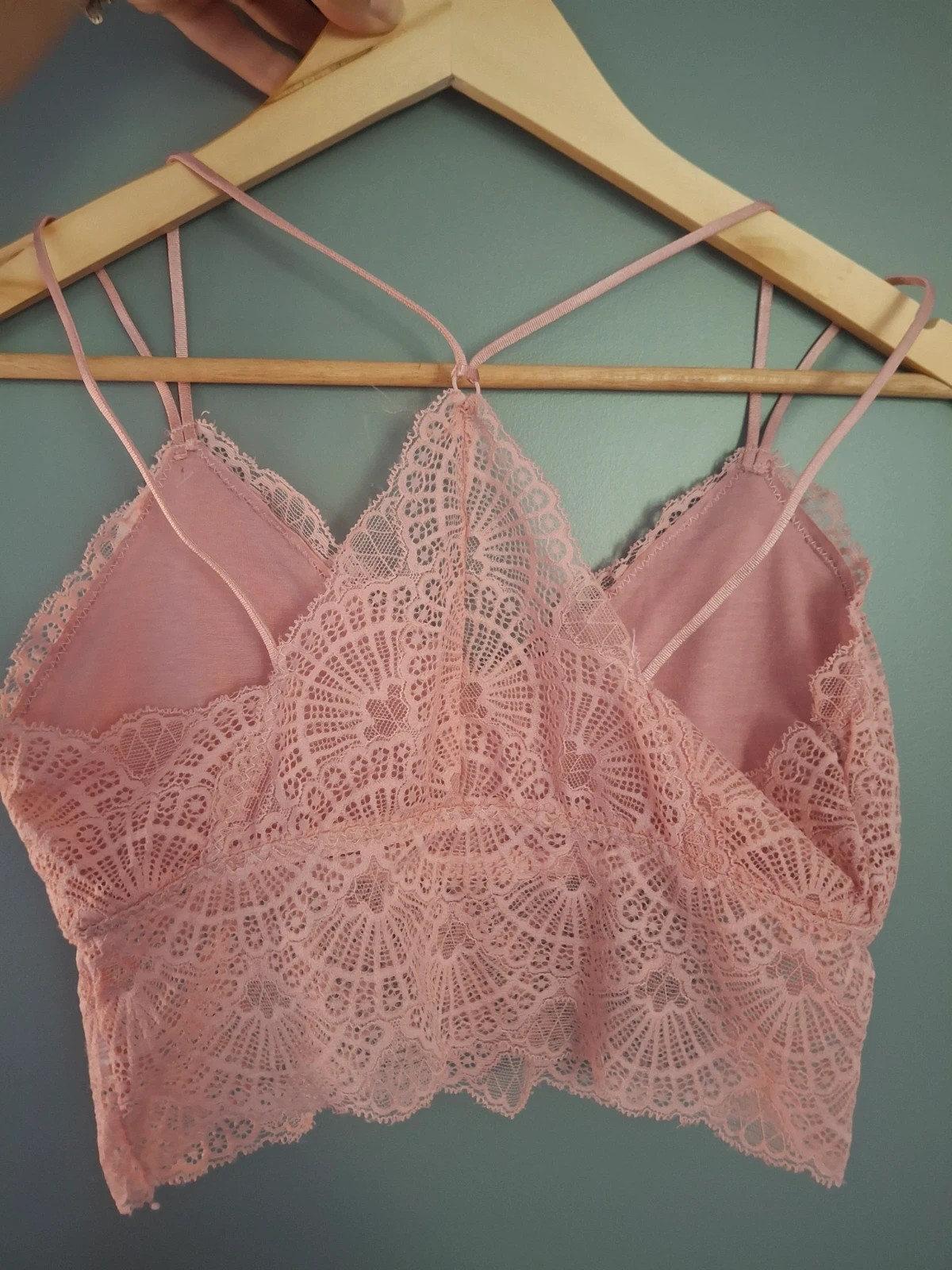 Bralette dentelle bretelles fines élastique – Ancona 3