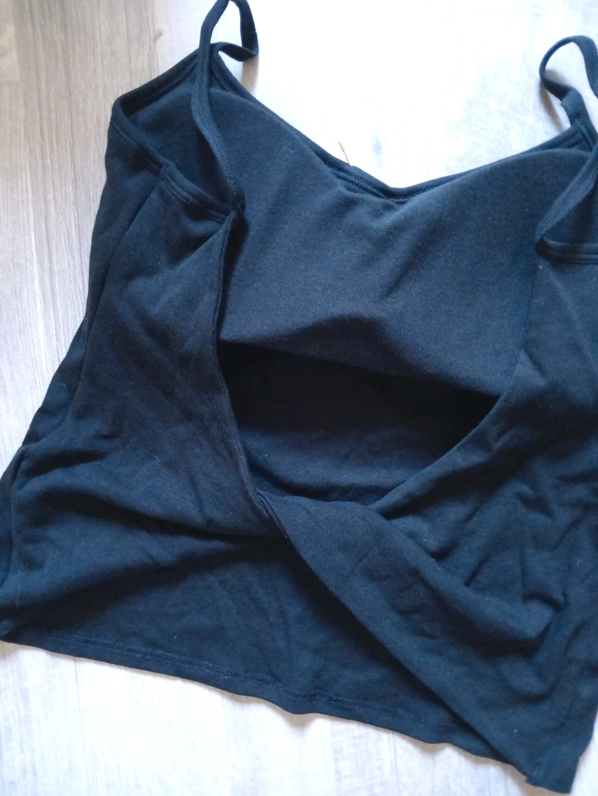 Crop top débardeur en coton noué au dos – Ancona – taille XL / 42 / 14 2