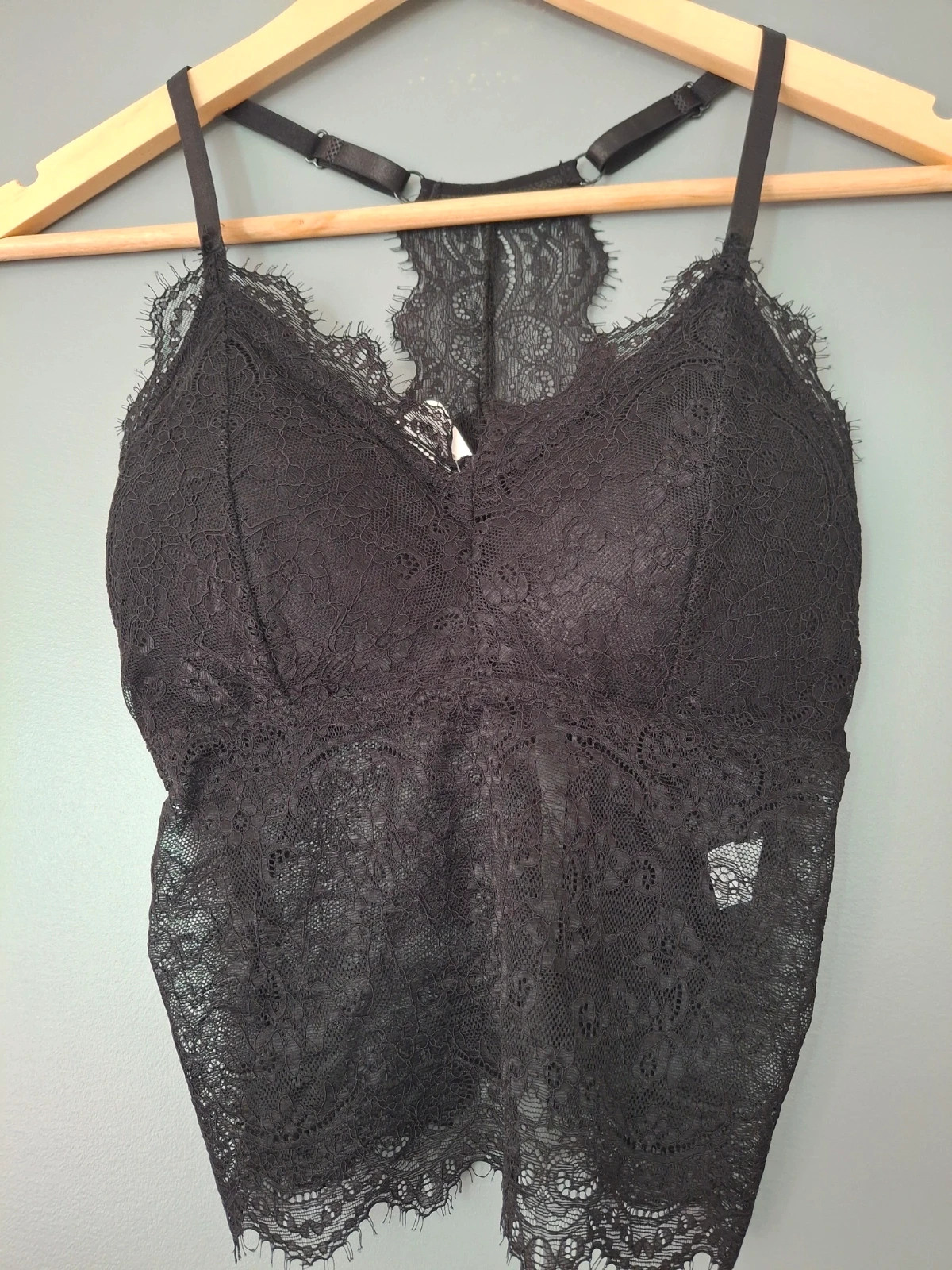 Bralette crop top style caraco dentelle – Jolie 2