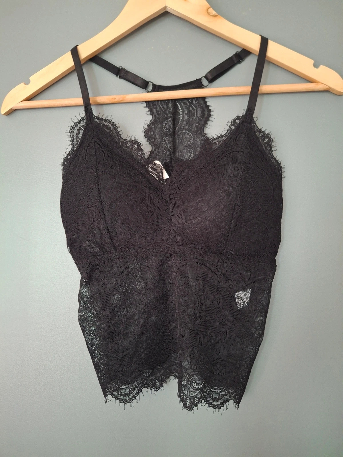 Bralette crop top style caraco dentelle – Jolie
