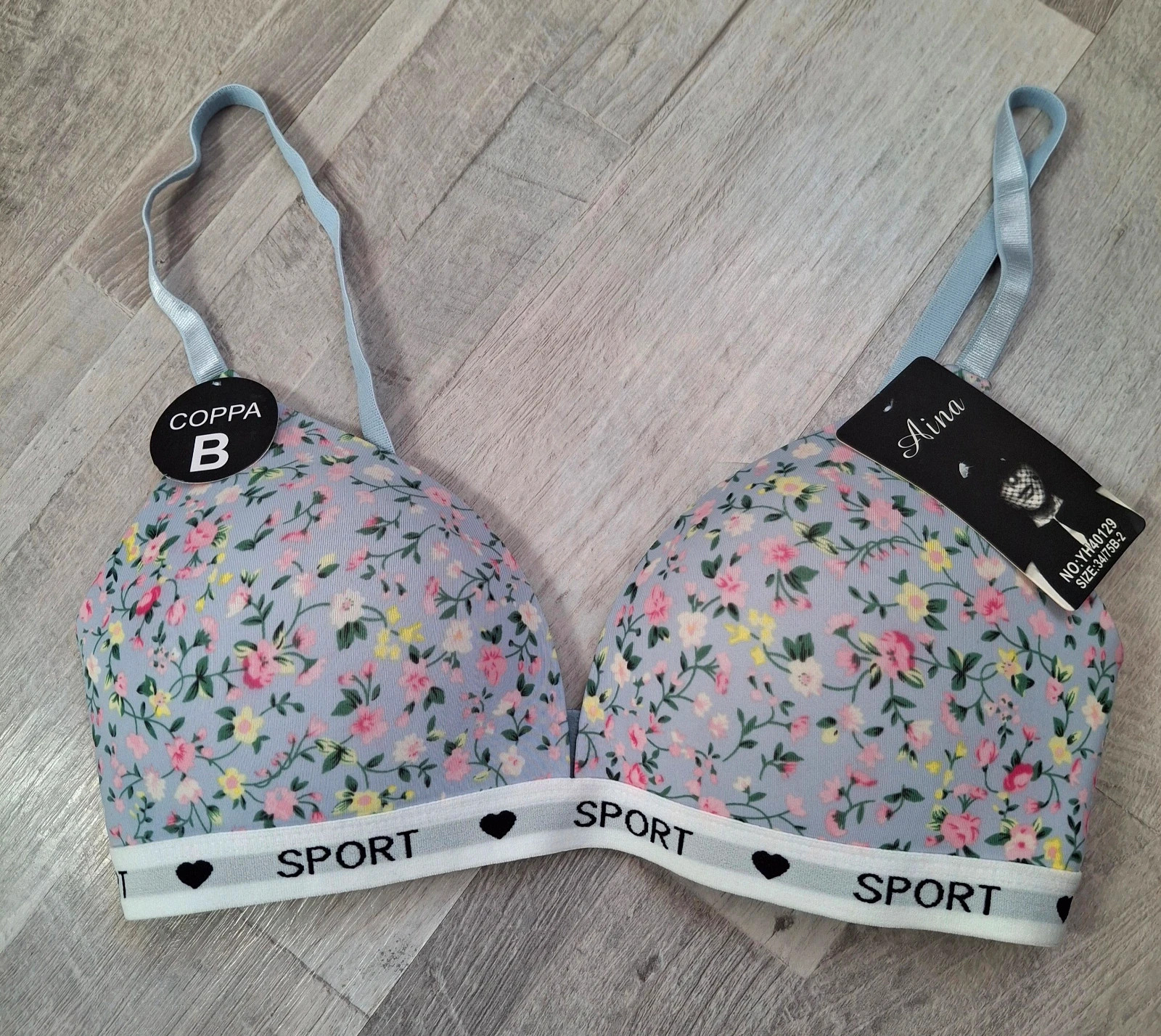 Soutien gorge sport sans armatures – Petite – taille 75B 3