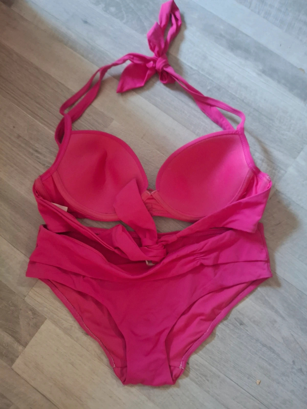 Maillot rose fuschia 2pces ultra tendance – Le Bain – taille L / 40 / 12 4