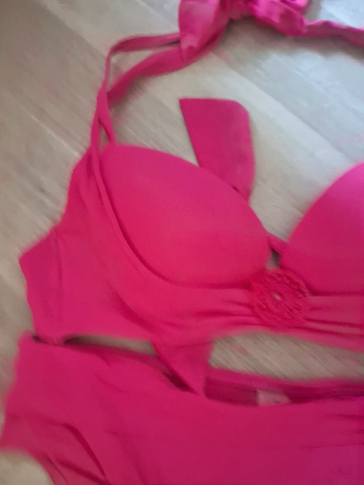 Maillot rose fuschia 2pces ultra tendance – Le Bain – taille L / 40 / 12 3