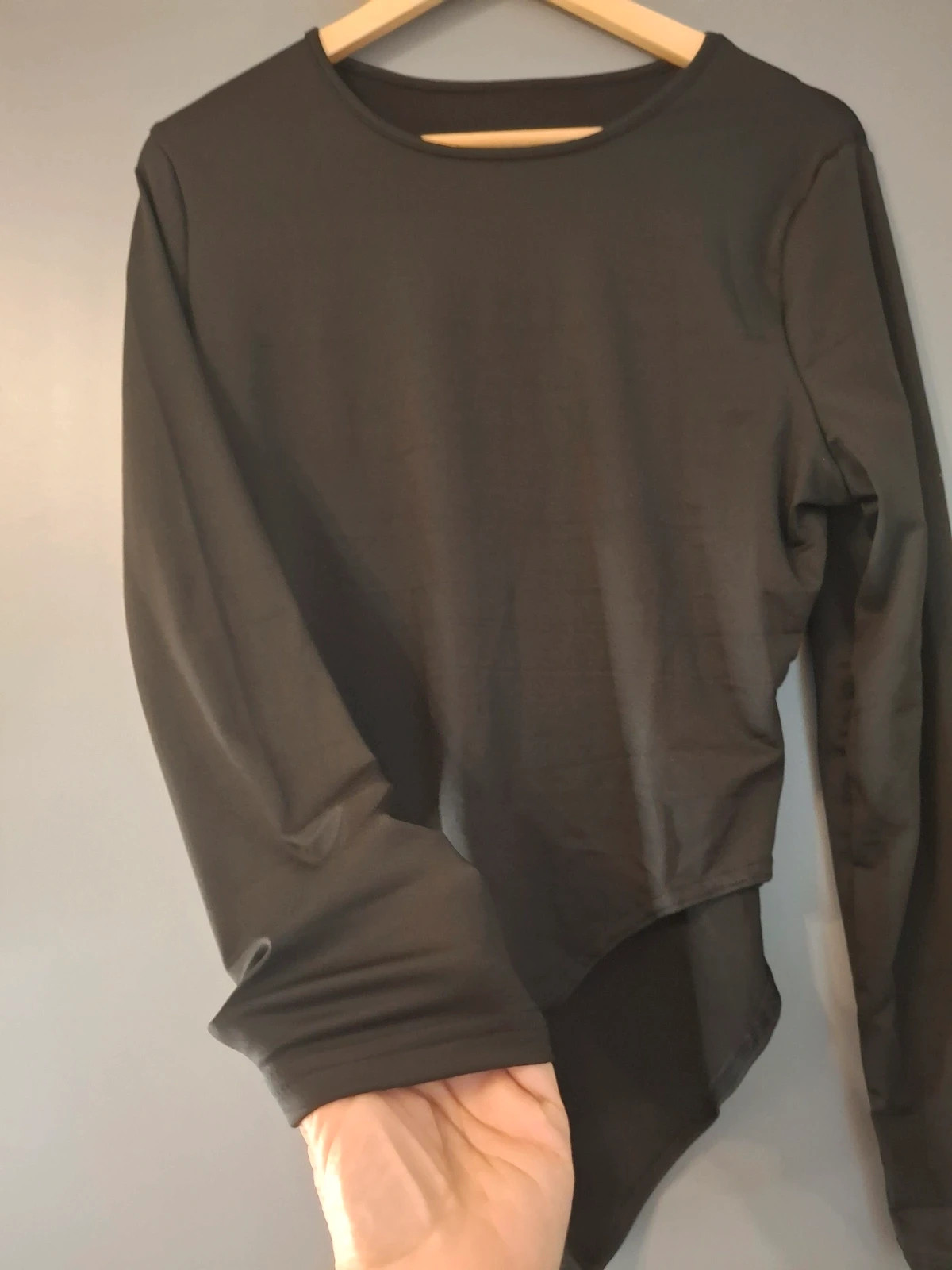 Bosy noir extensible seamless manches longues – boutique indépendante – taille XL / 42 / 14 4