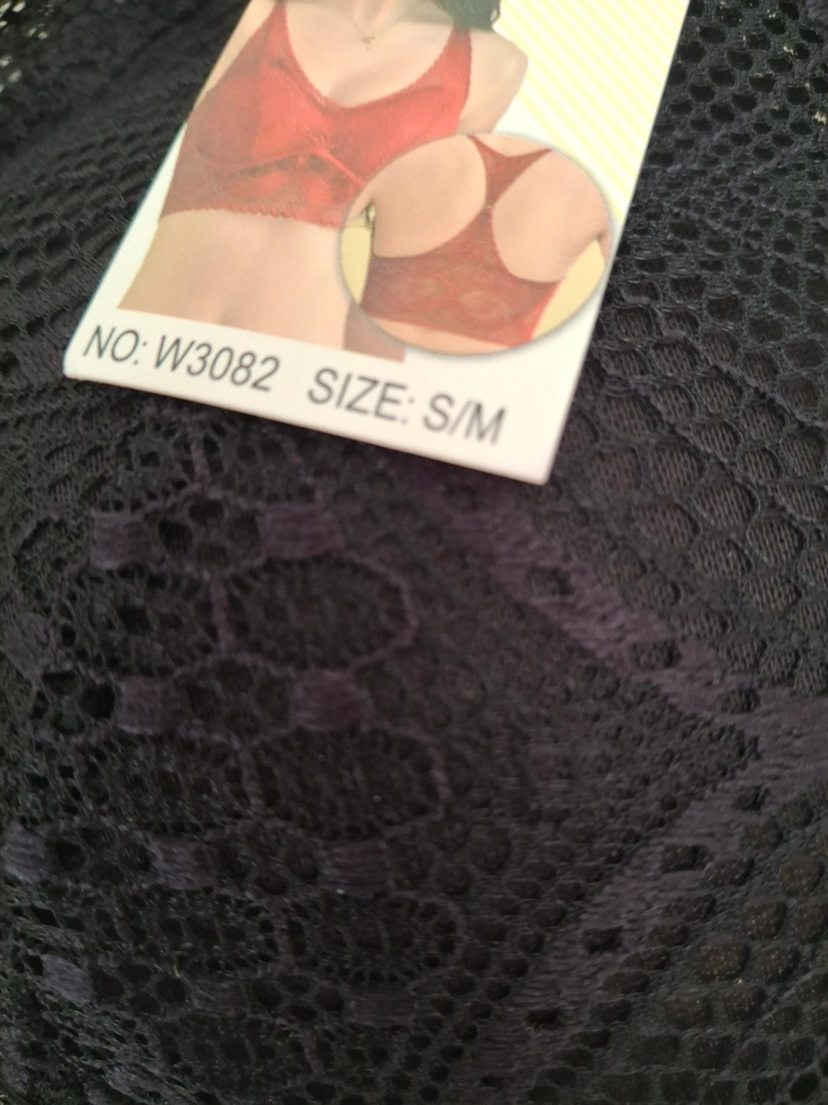 Brassière dentelle dos nue – Noir 3
