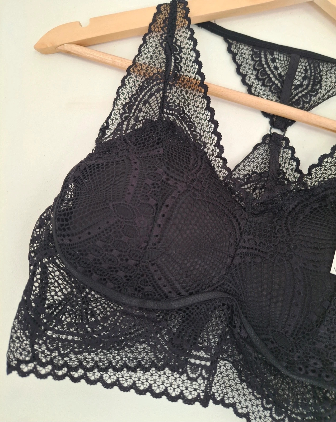Brassière dentelle dos nue – Noir 2