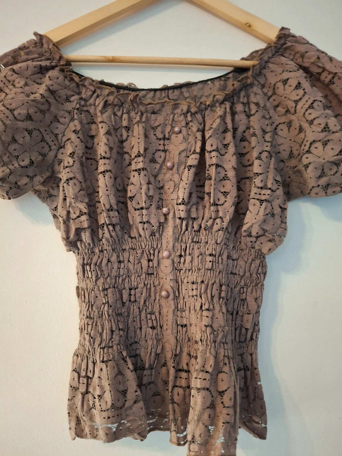 Top dentelle épaules dénudées – taille Taille unique 3