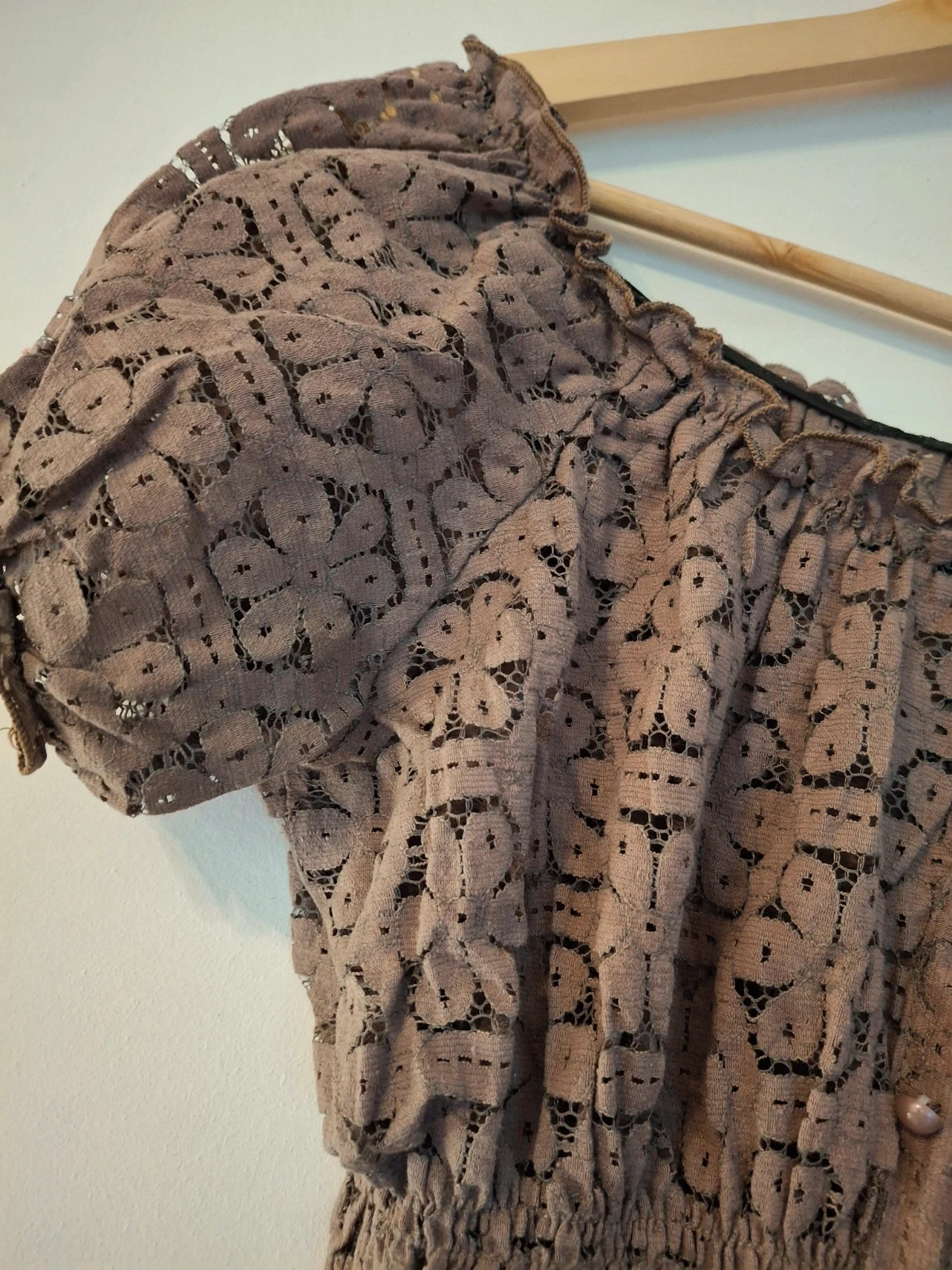 Top dentelle épaules dénudées – taille Taille unique 4