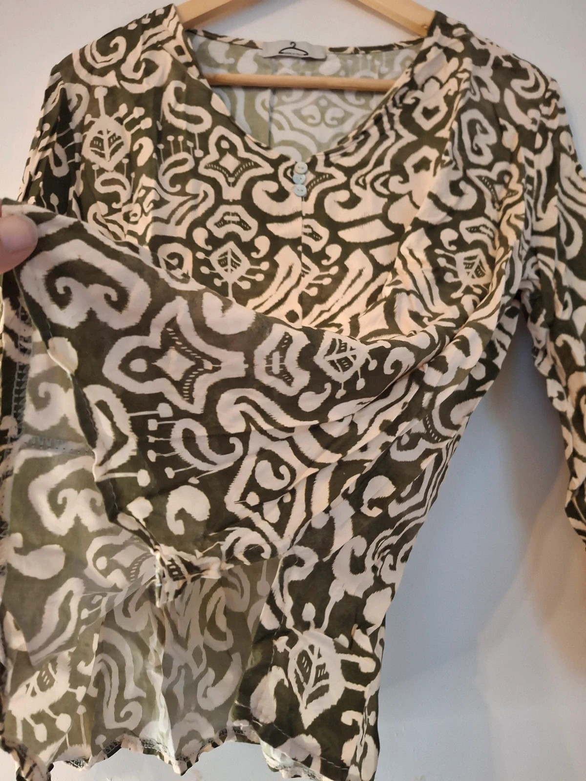 Chemisier fantaisie fluide – M-Made in Italy – taille Taille unique 4