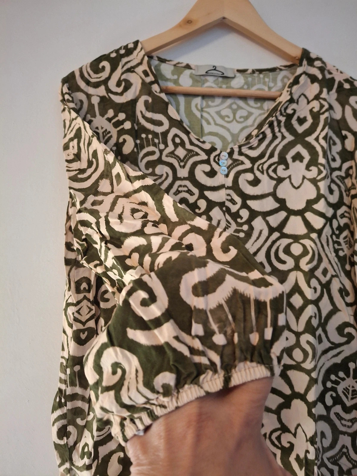 Chemisier fantaisie fluide – M-Made in Italy – taille Taille unique 3