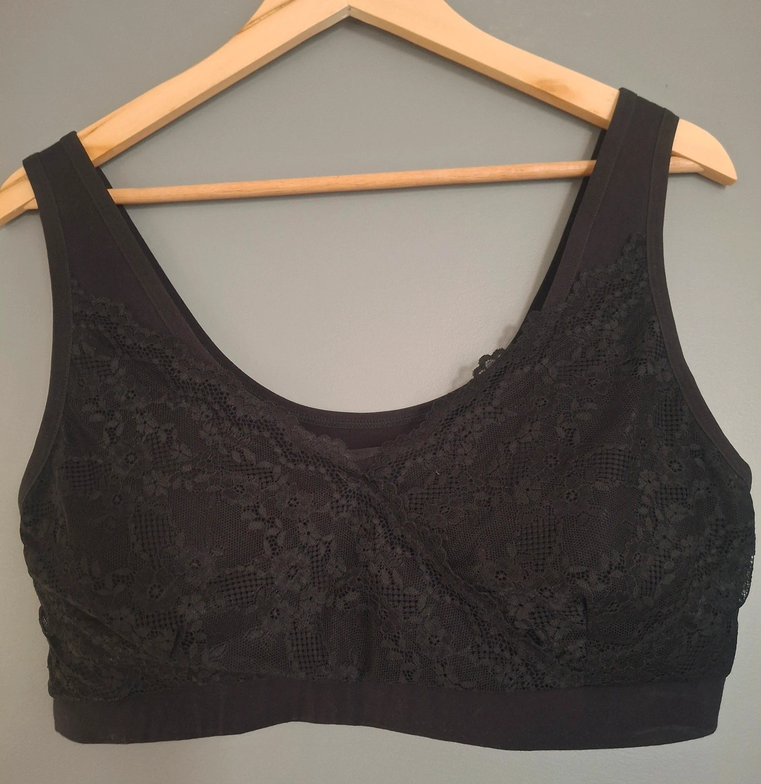 Brassière dentelle et coton spécial grande taille – Ancona – taille 105C