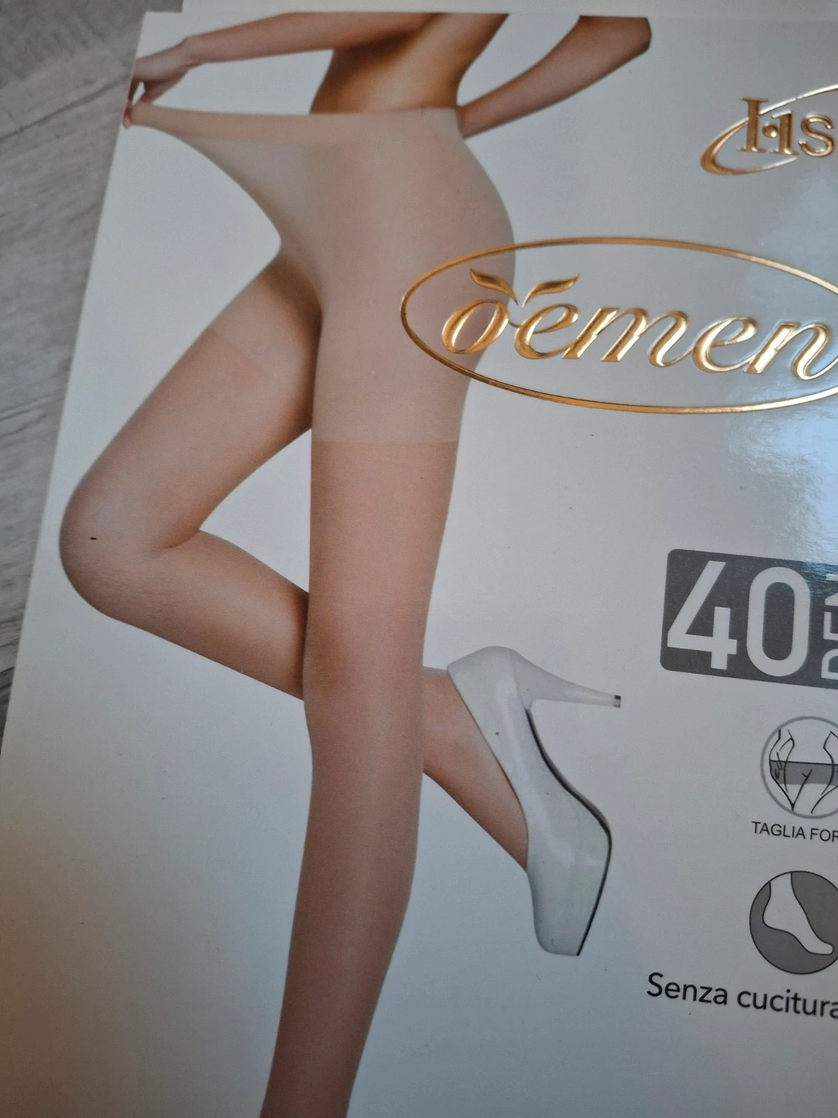 Collant opaque nude – Nude – taille Taille unique 2