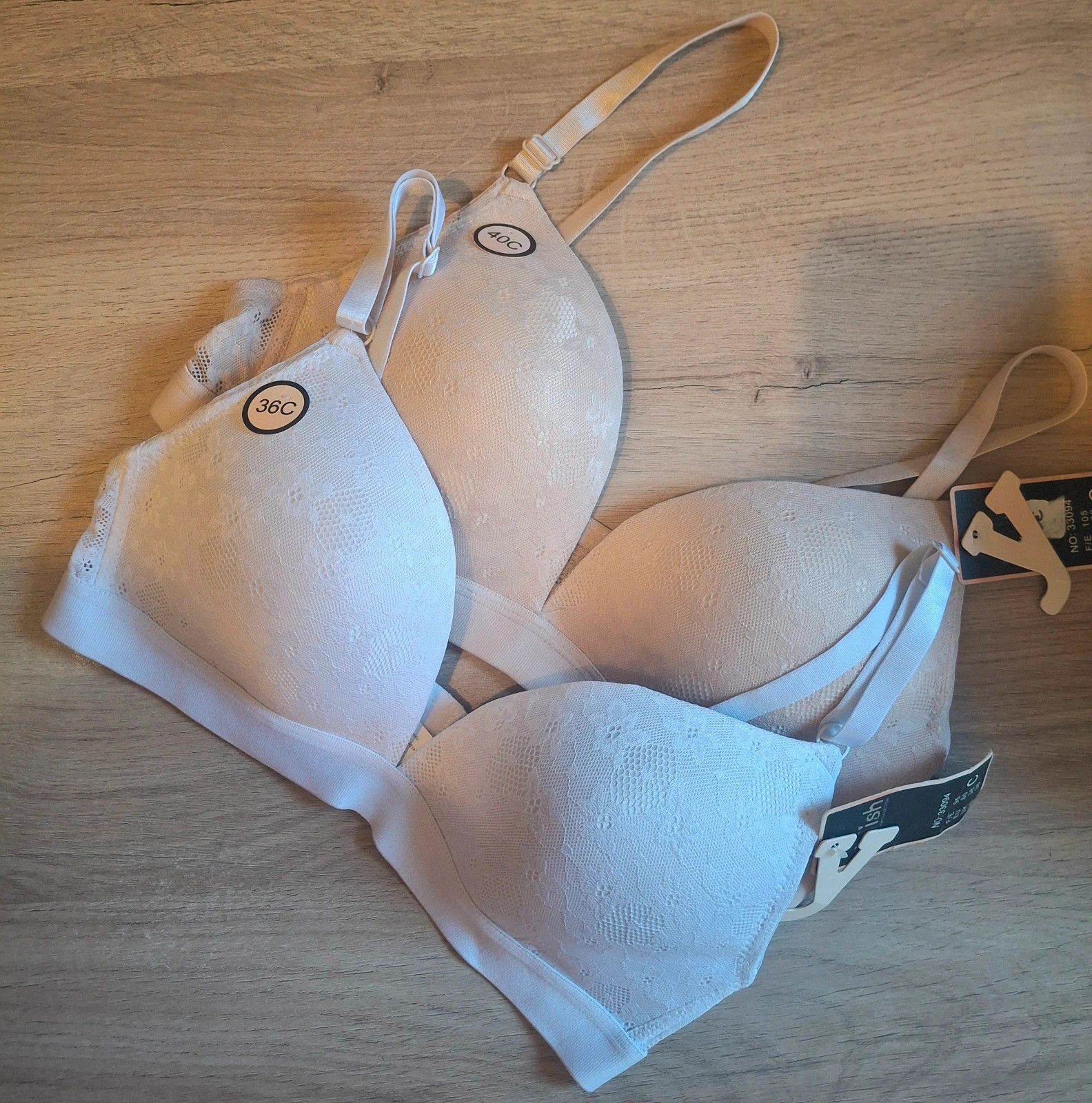 Lot de SG ampliform sans armatures en triangle