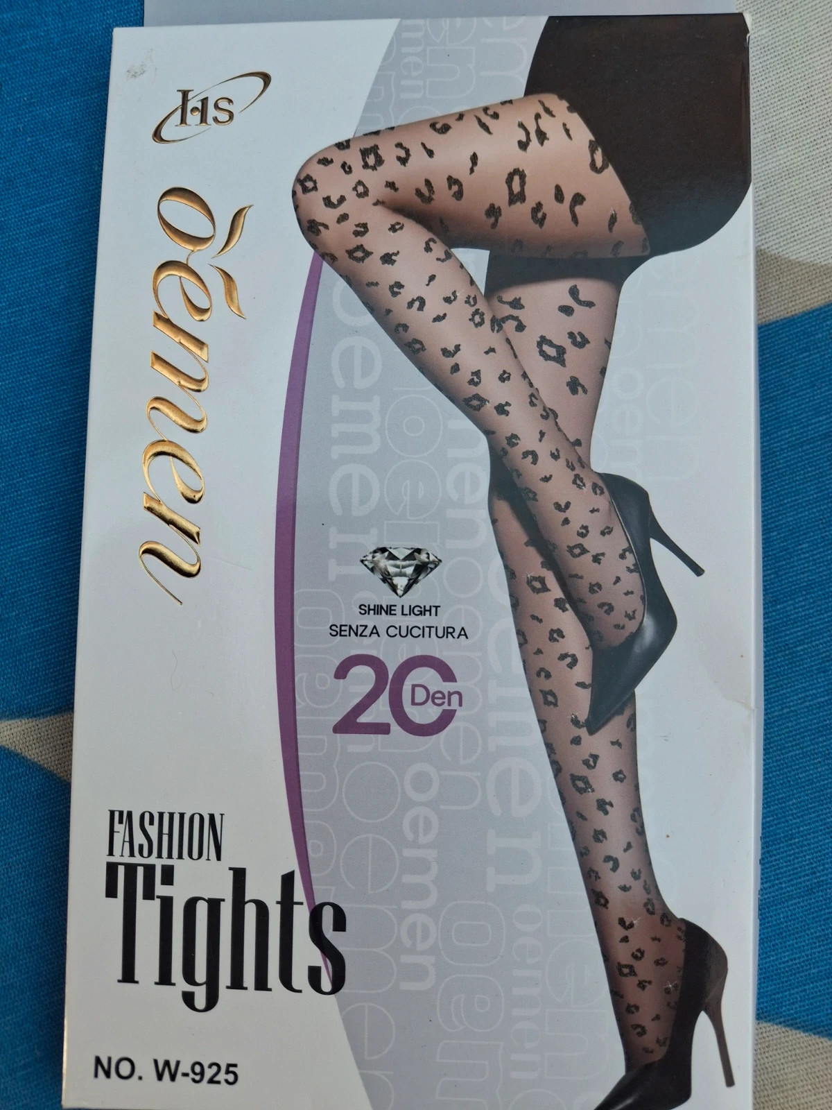 Collant fantaisie Léopard – Demen – taille Taille unique