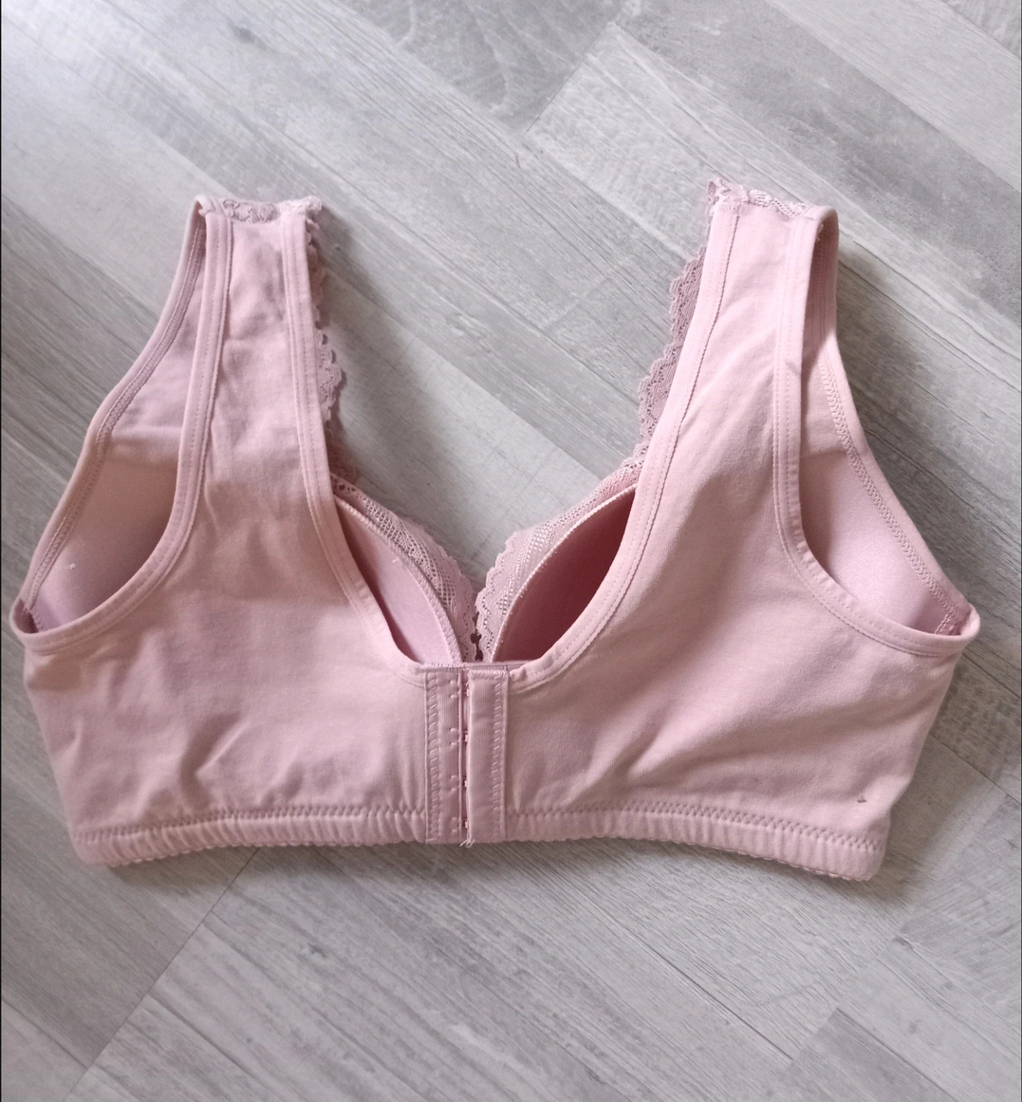 Brassière dentelle et coton spécial allaitement – Coton – taille 90C 2