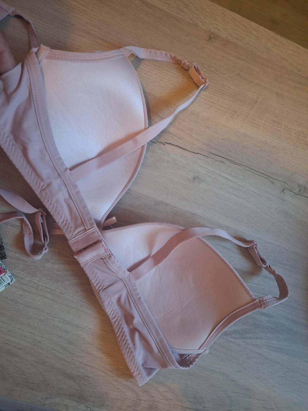 Set lingerie invisible grande taille en Rose poudré – Hana – taille 95B 3