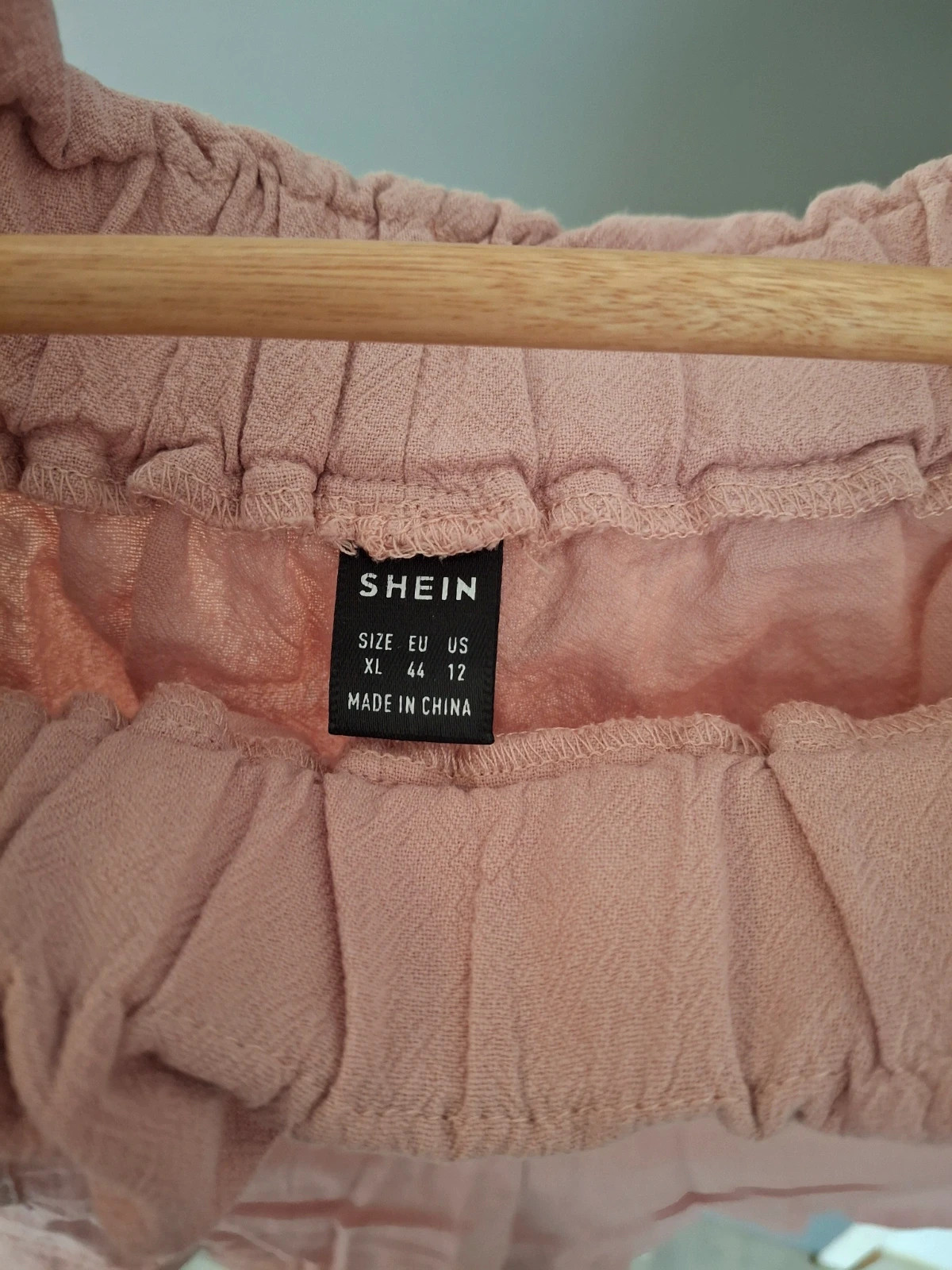 Short rose poudré oversize – Shein – taille XL / 42 / 14 2