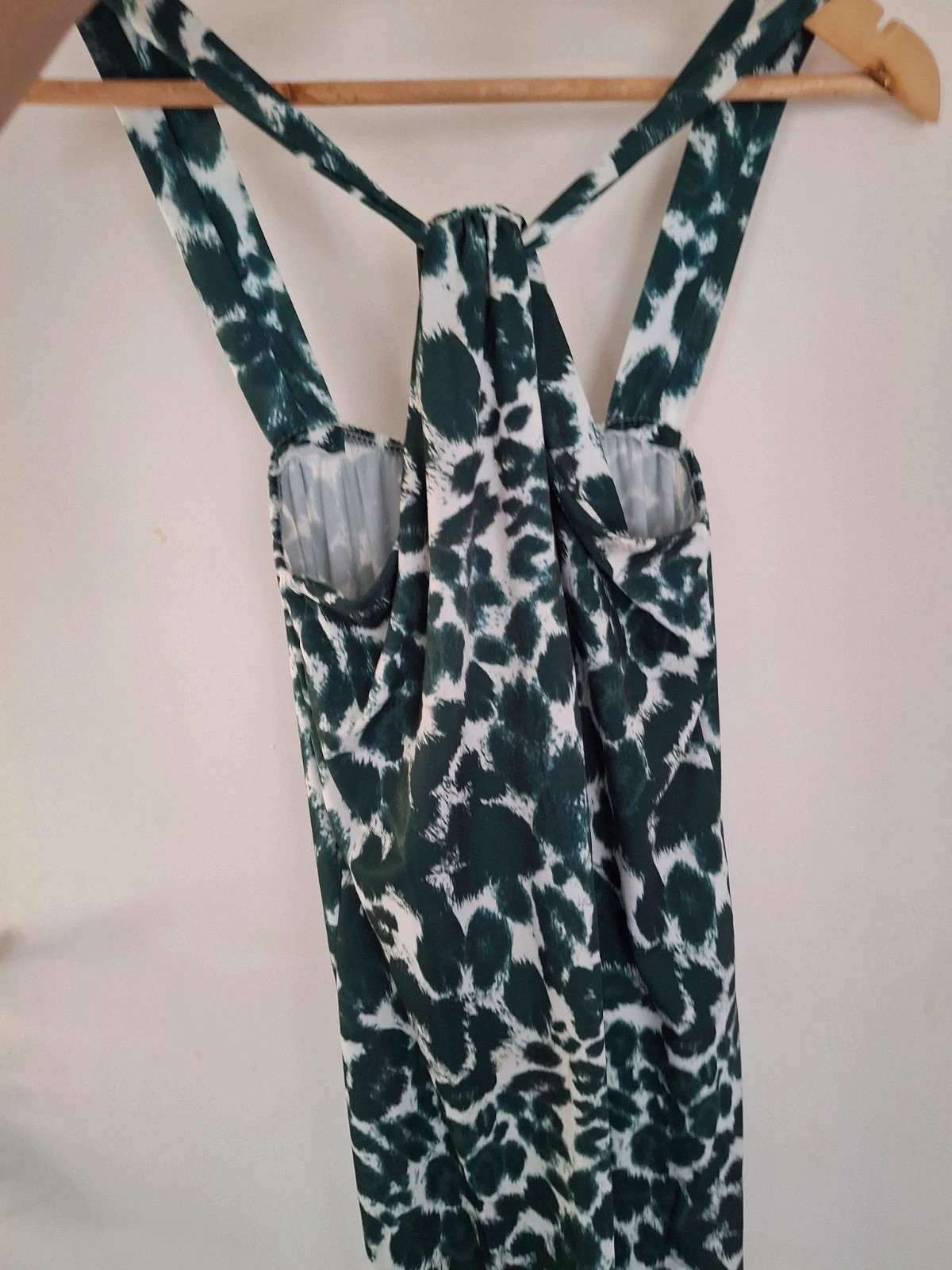 Robe longue fendu avec bretelles – Animal – taille Taille unique 2