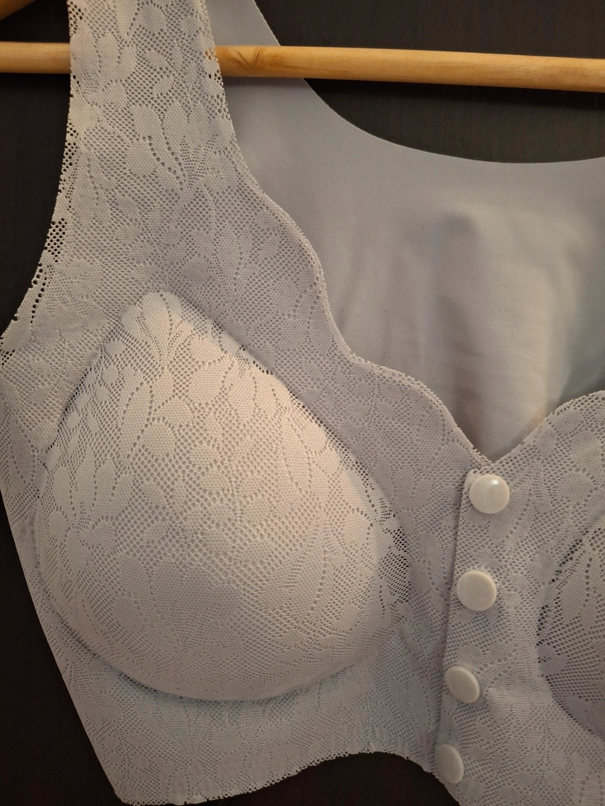 Brassière invisible sans couture grise – Invisible – taille 90C 3