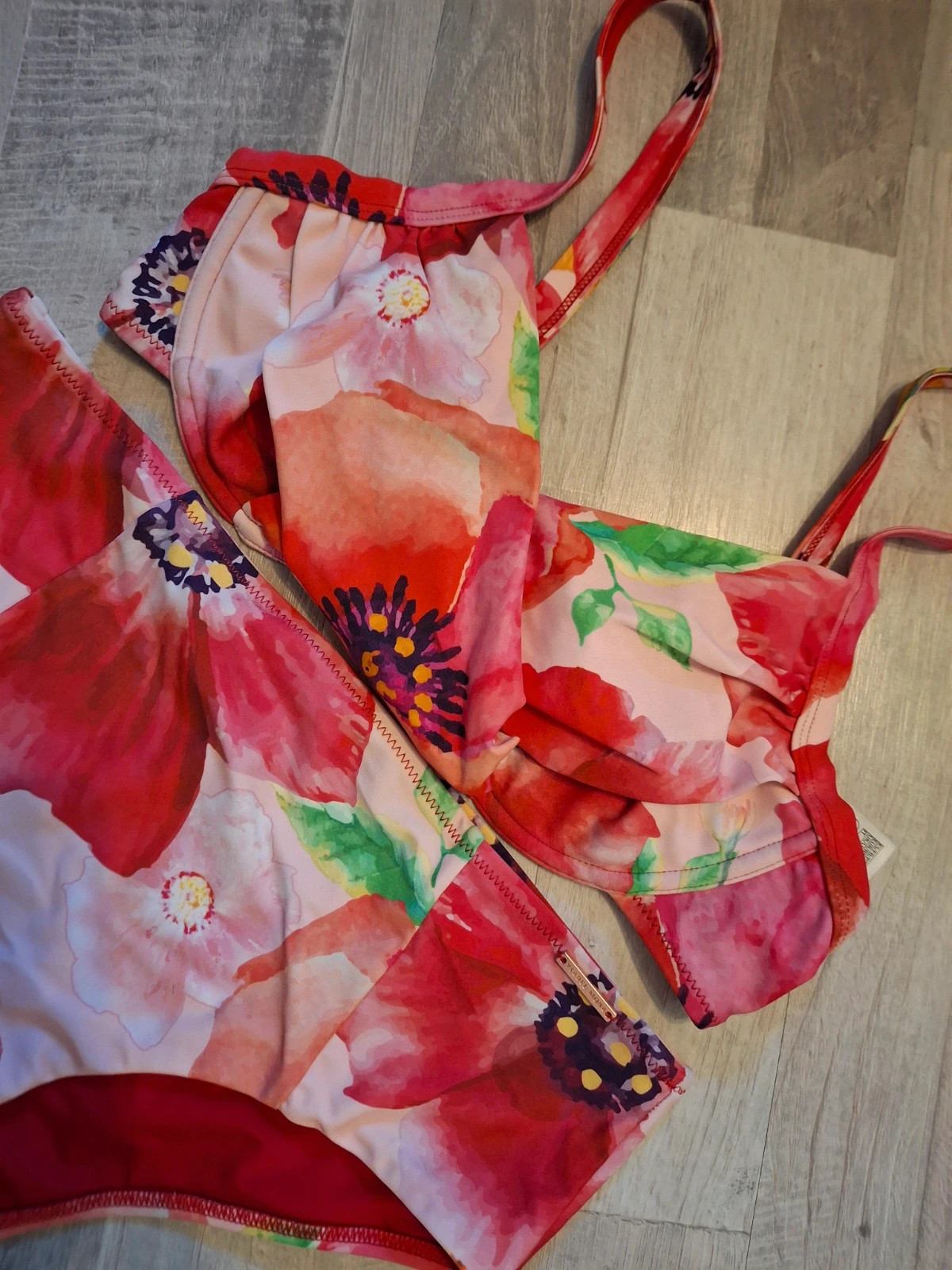 Maillot 2pces fantaisie Bikki Beach – Bikki Beach – taille XL / 42 / 14 2
