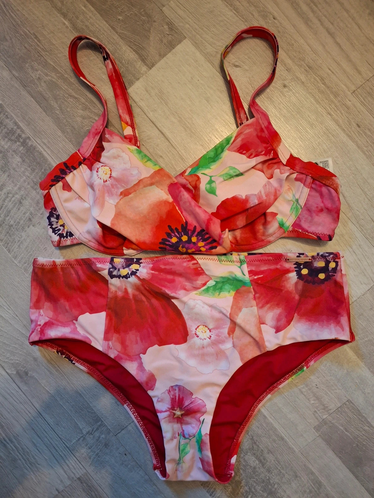 Maillot 2pces fantaisie Bikki Beach – Bikki Beach – taille XL / 42 / 14