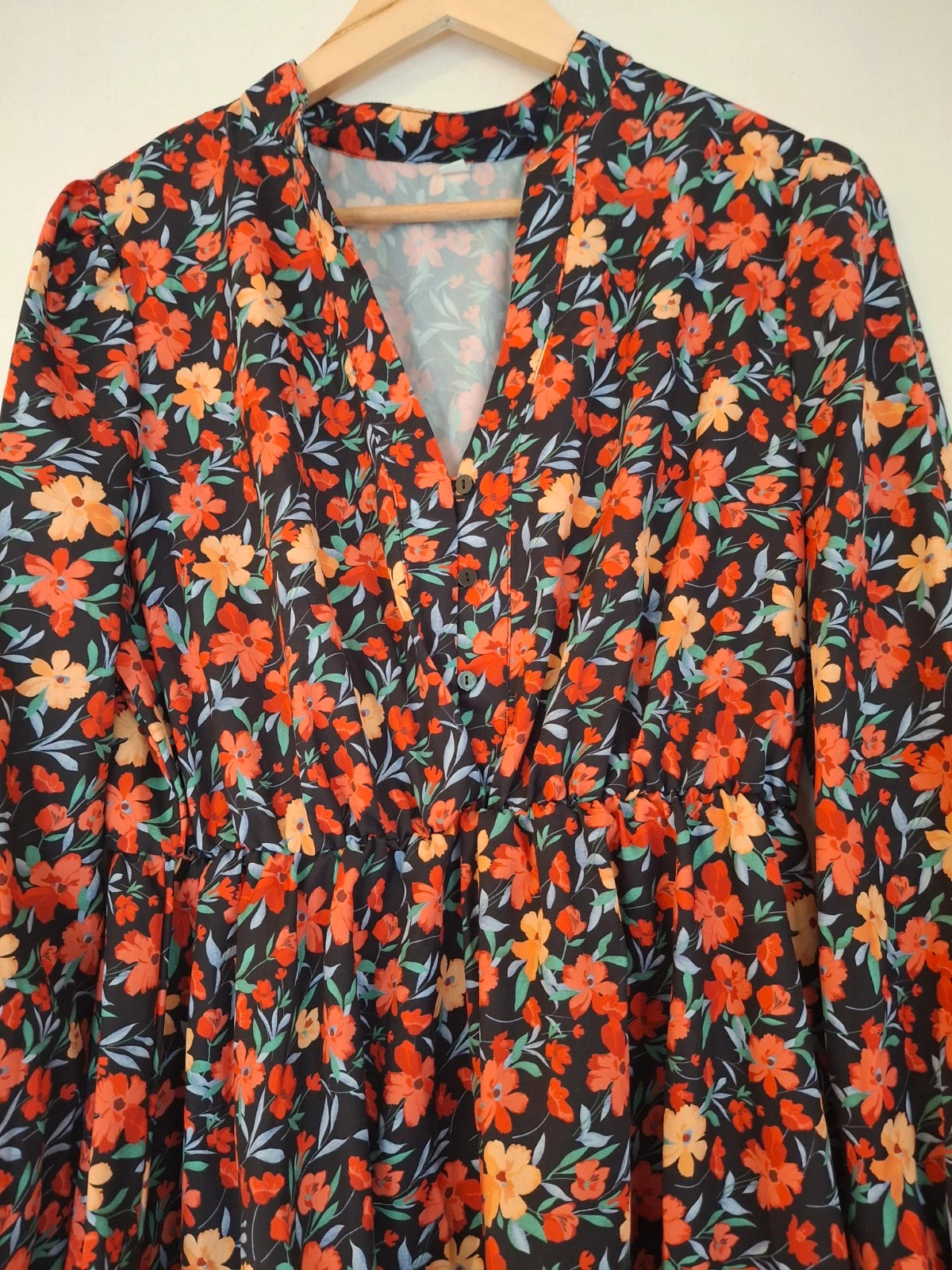 Robe fleurie patineuse – Shein – taille L / 40 / 12 2