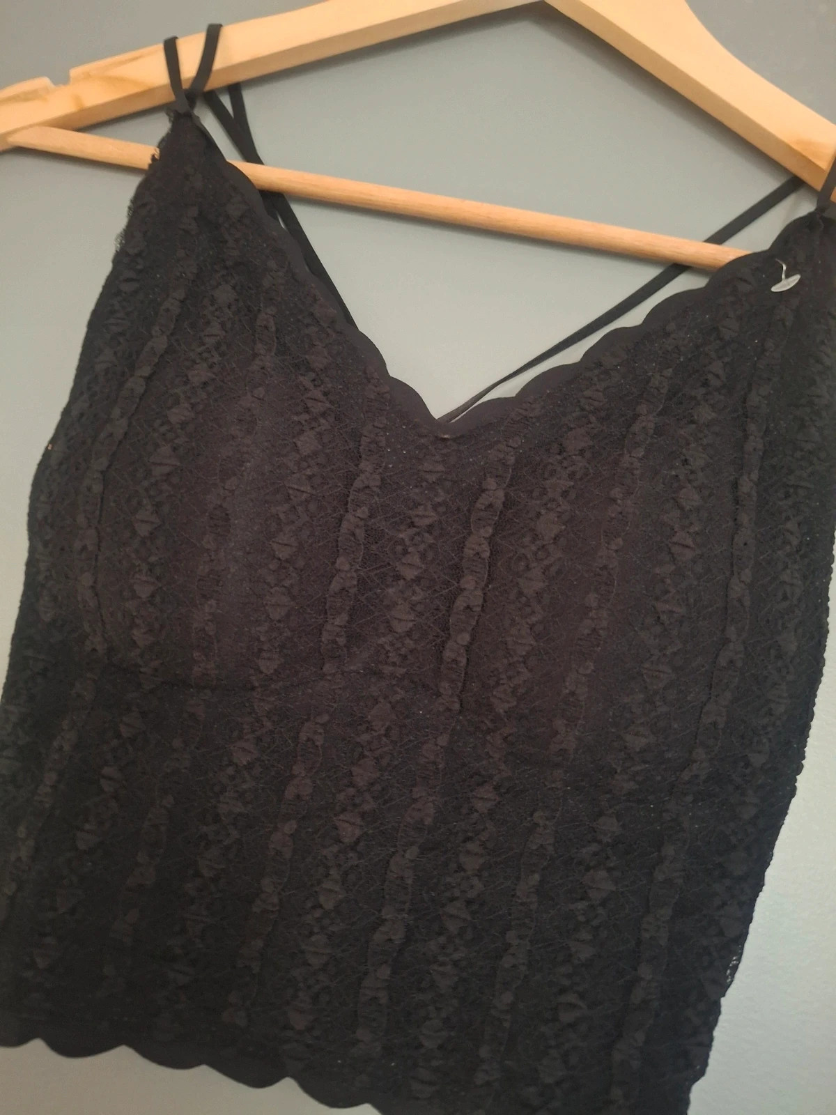 Bustier dentelle bretelles fines croisé au dos – Ancona – taille XL / 42 / 14 2