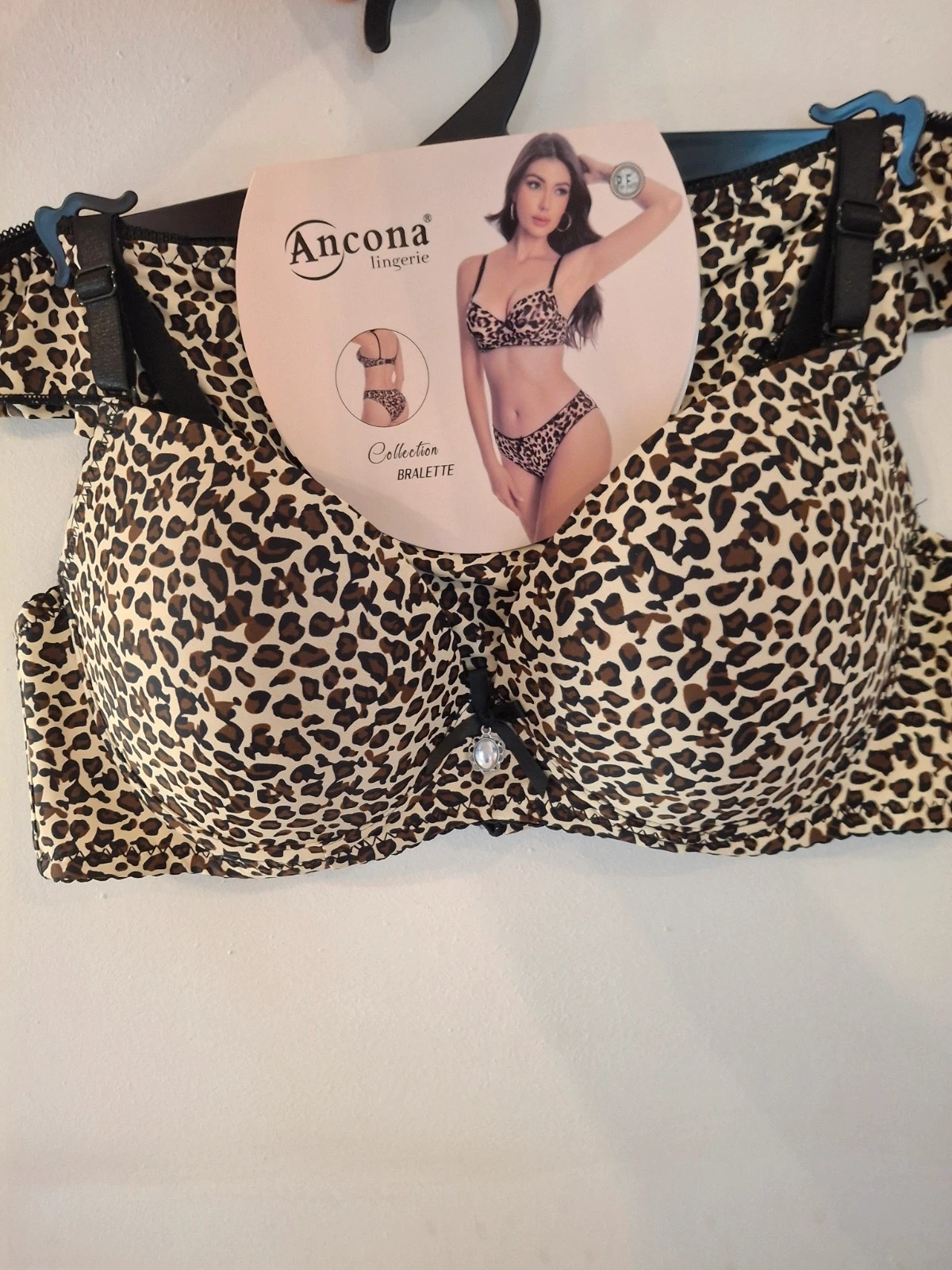Ensemble lingerie 2pces imprimé Animal – Ancona – taille XL / 42 / 14 2