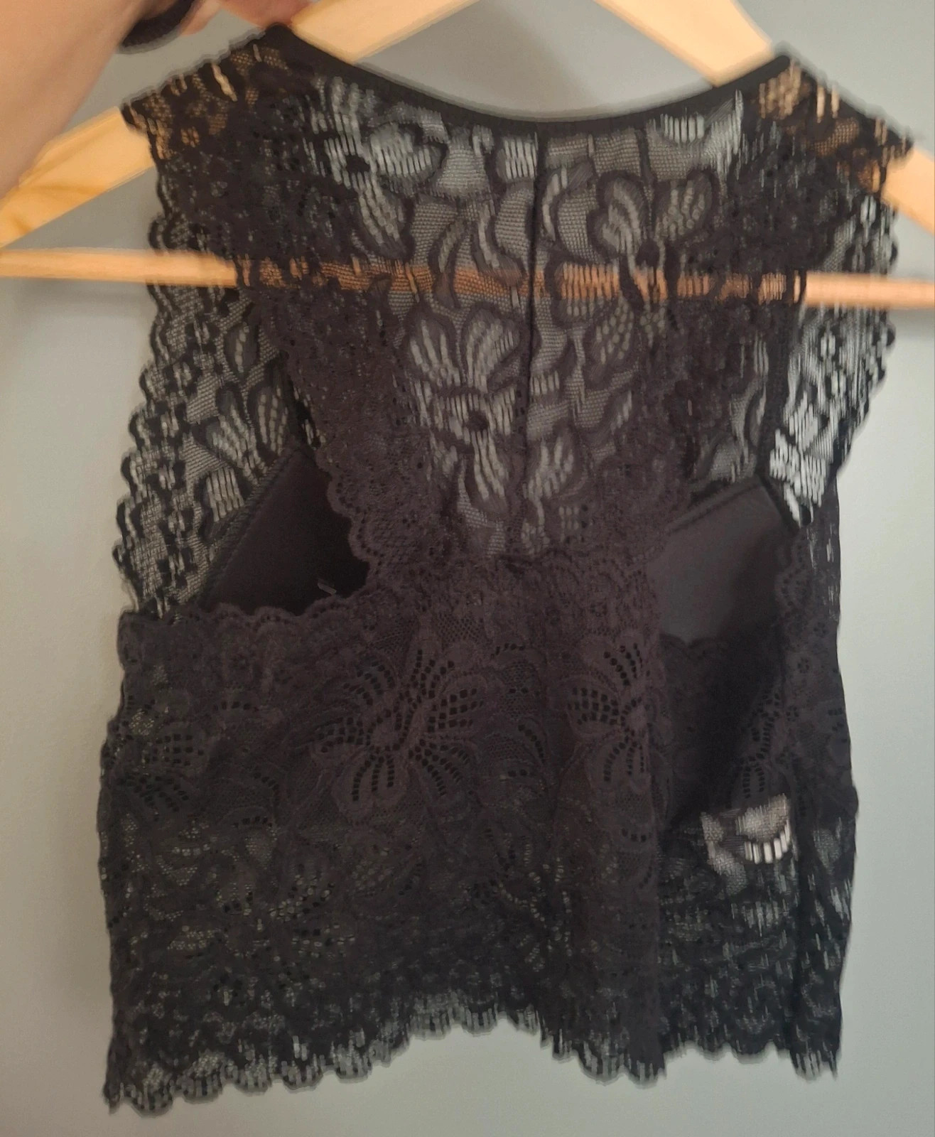 Bralette style bustier dentelle noire push up – Ancona – taille M / 38 / 10 2