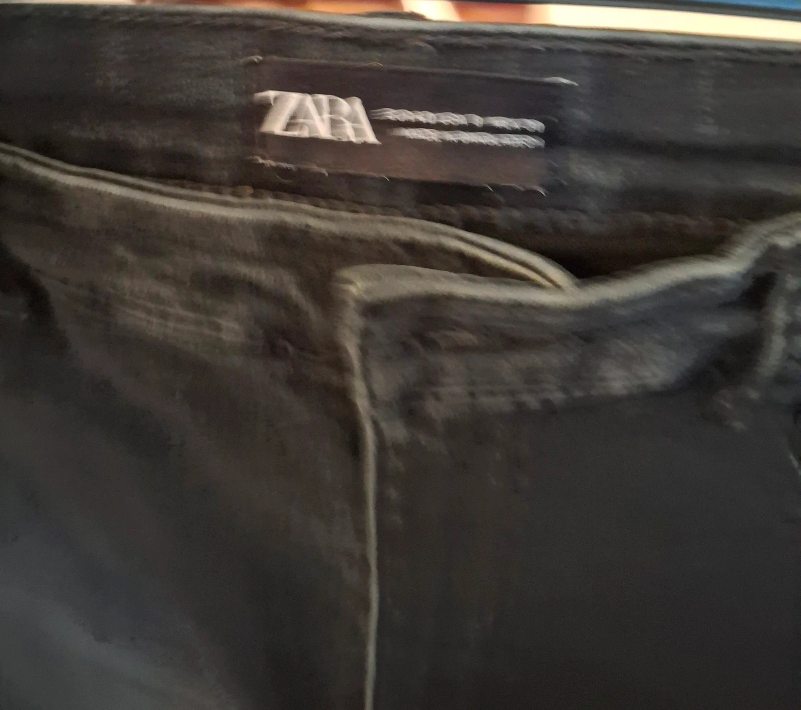 Jean bleu foncé elasthane Zara – Zara – taille XL / 42 / 14 4