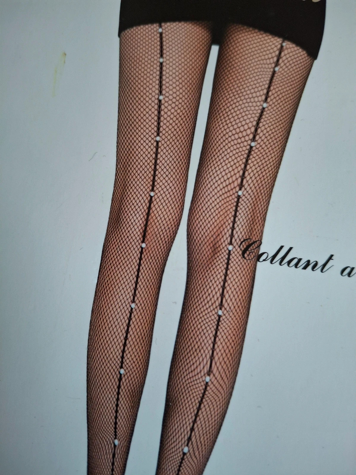Collant resille perles – Magnifique – taille Taille unique