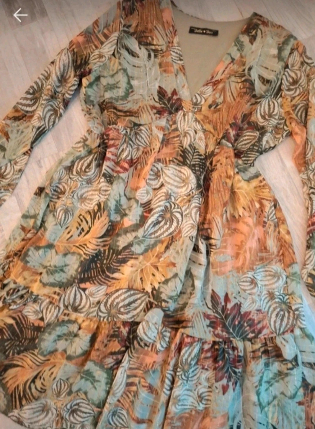 Robe manches longues – Belle – taille Taille unique 2