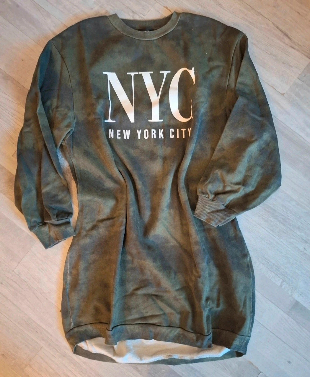 Sweat shirt robe kaki