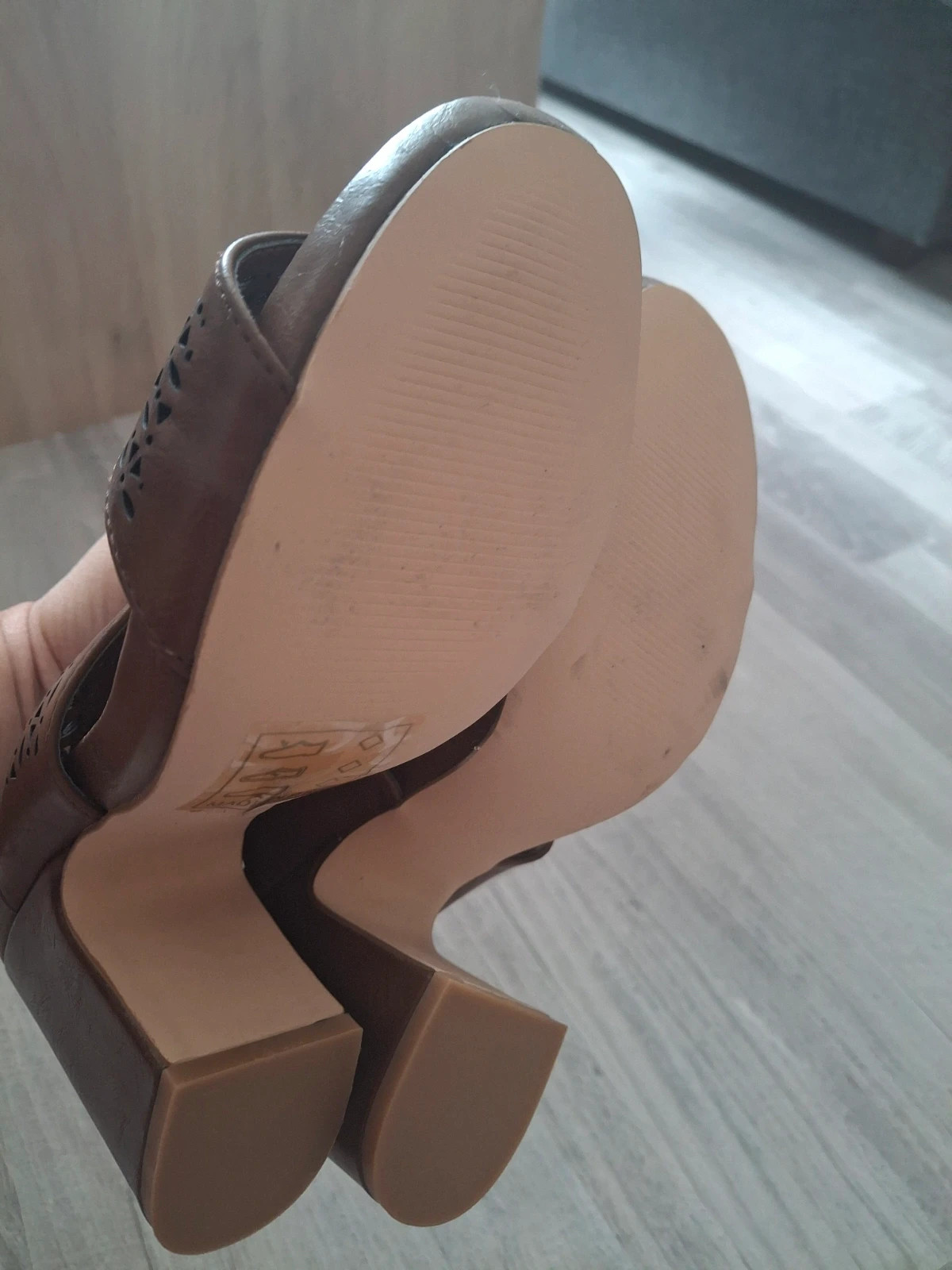 Chaussures à talon marron – Chaussea – taille 38 3