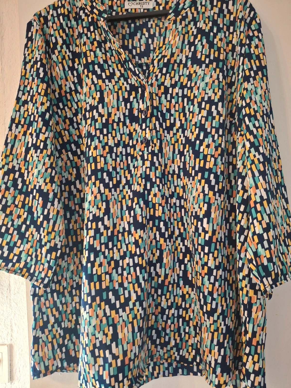 Chemisier fluide col V – Destiny – taille XL / 42 / 14