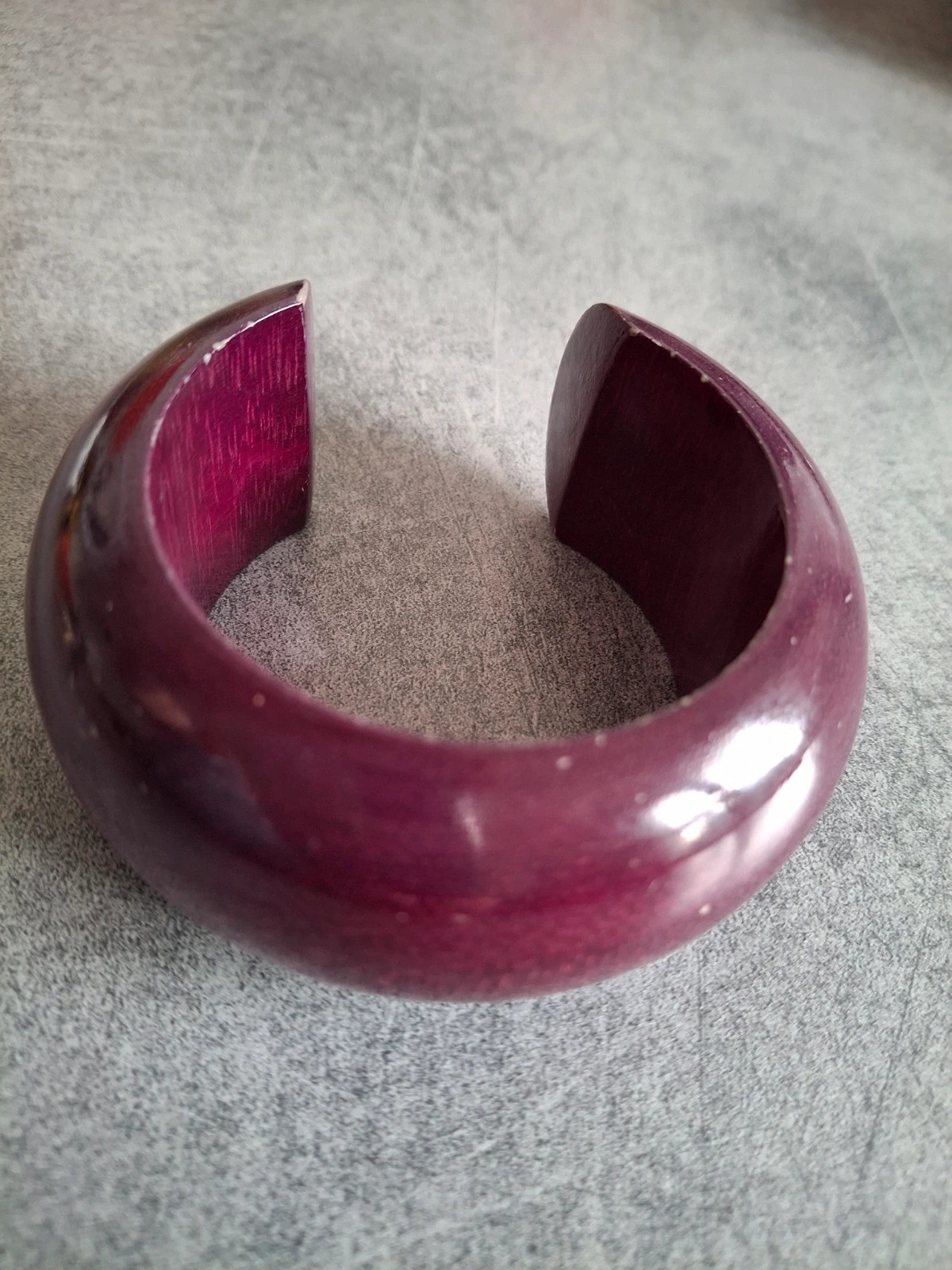 Bracelet anneau en bois de Mangue – Fabrication Artisanale 3