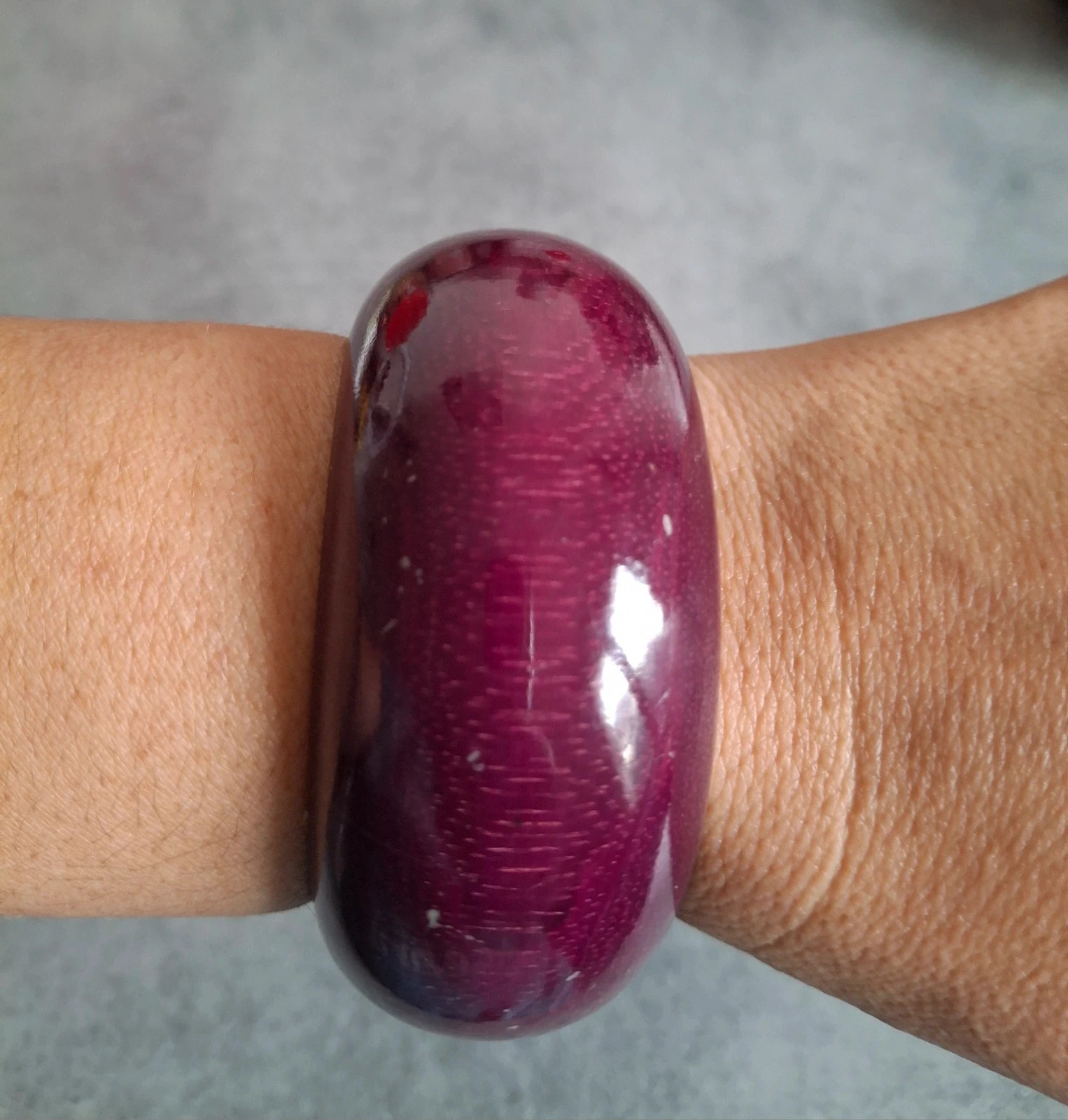 Bracelet anneau en bois de Mangue – Fabrication Artisanale 2