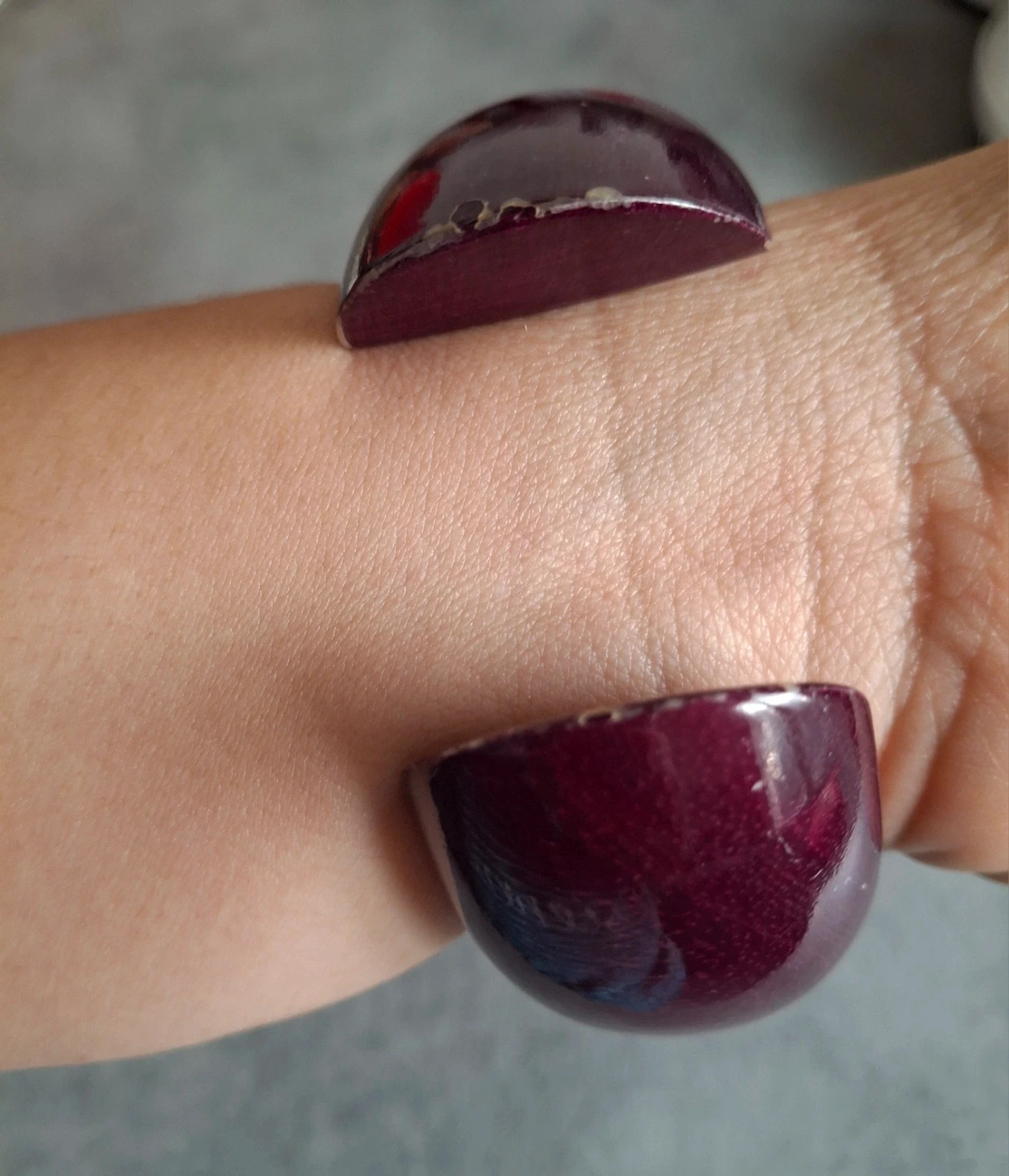 Bracelet anneau en bois de Mangue – Fabrication Artisanale 4