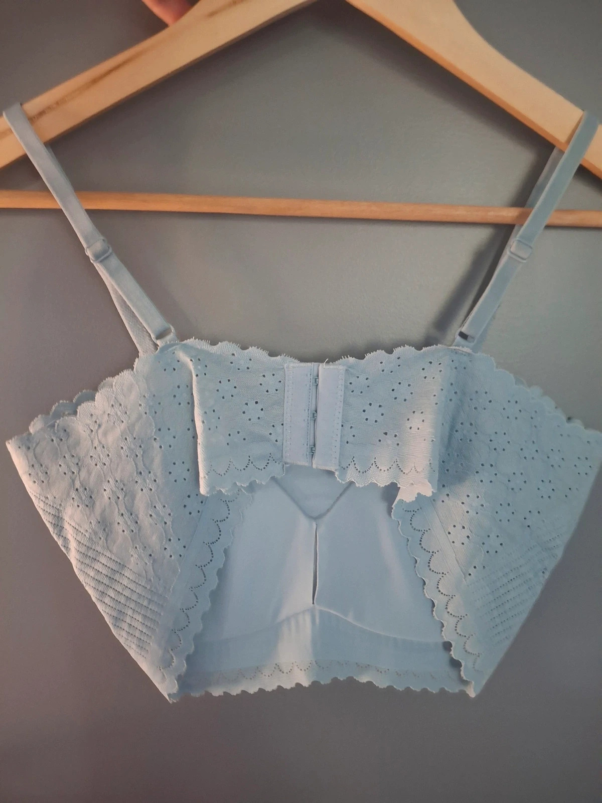 Brassière invisible sans couture Bleu ciel – Ancona – taille XL / 42 / 14 4