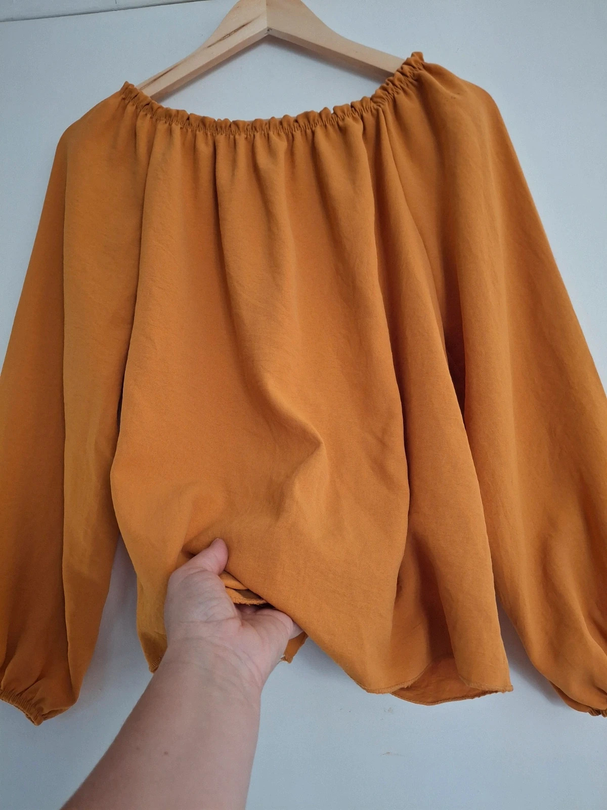 Chemisier fluide avec nœud dans le dos – Fluide – taille Taille unique 2